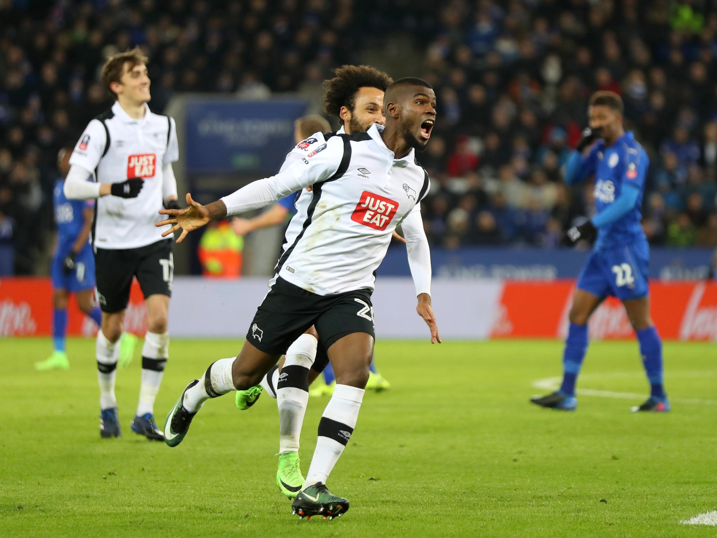 Abdoul Camara's free kick was deflected in for the equaliser