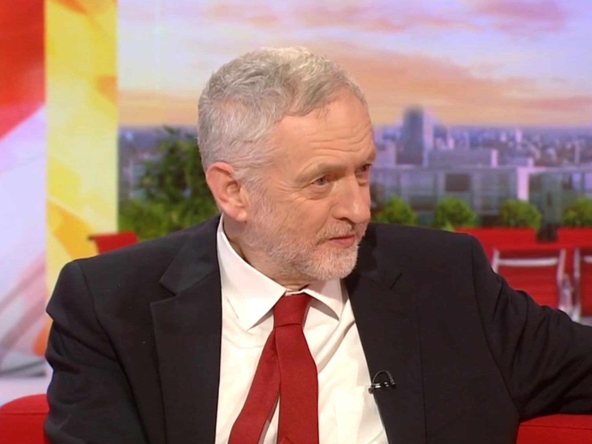 Corbyn accused the BBC of reporting 'fake news' when challenged on resignation rumours