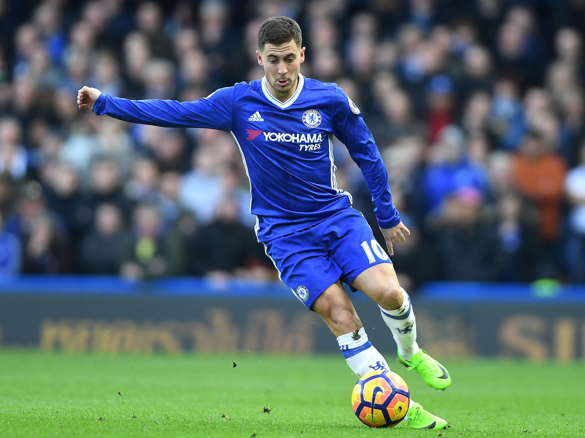 Eden Hazard picked up a knock in training but should be fit for Monday