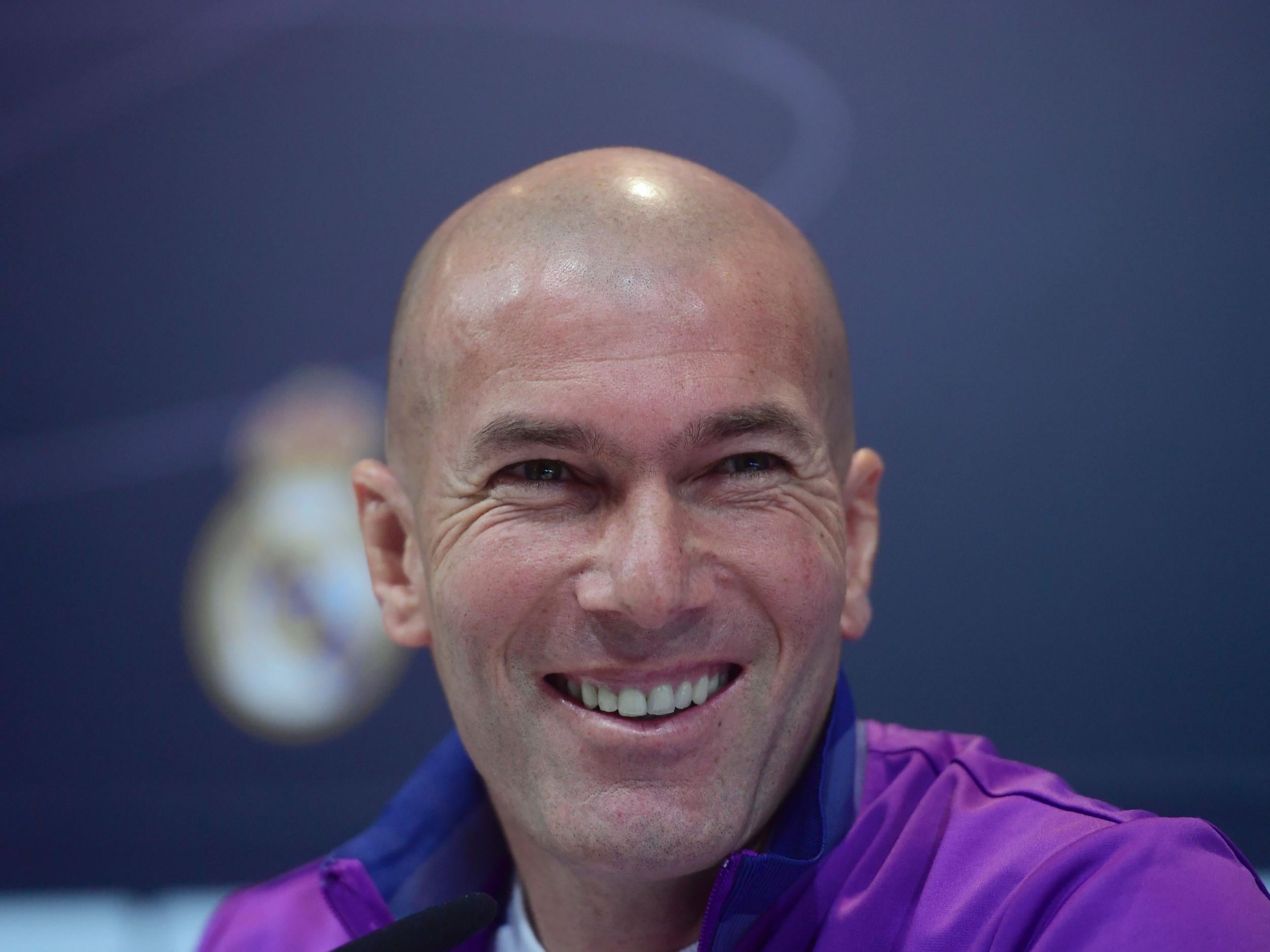 Zidane has praised Bale for "working very well and looks determined"