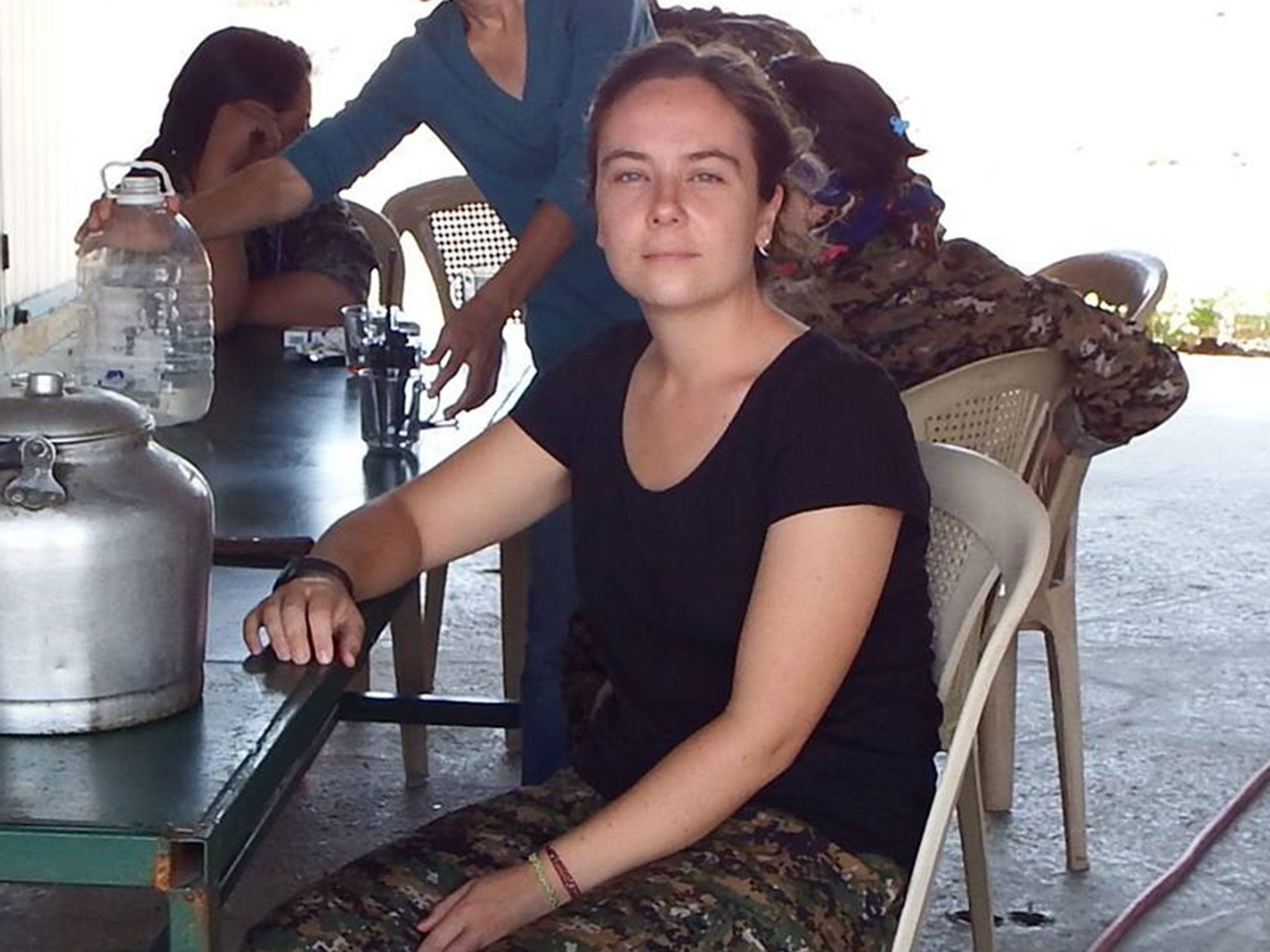 Kimberly Taylor, 27, left the UK in March 2016 and joined the Women's Protection Units (YPJ) in Syria