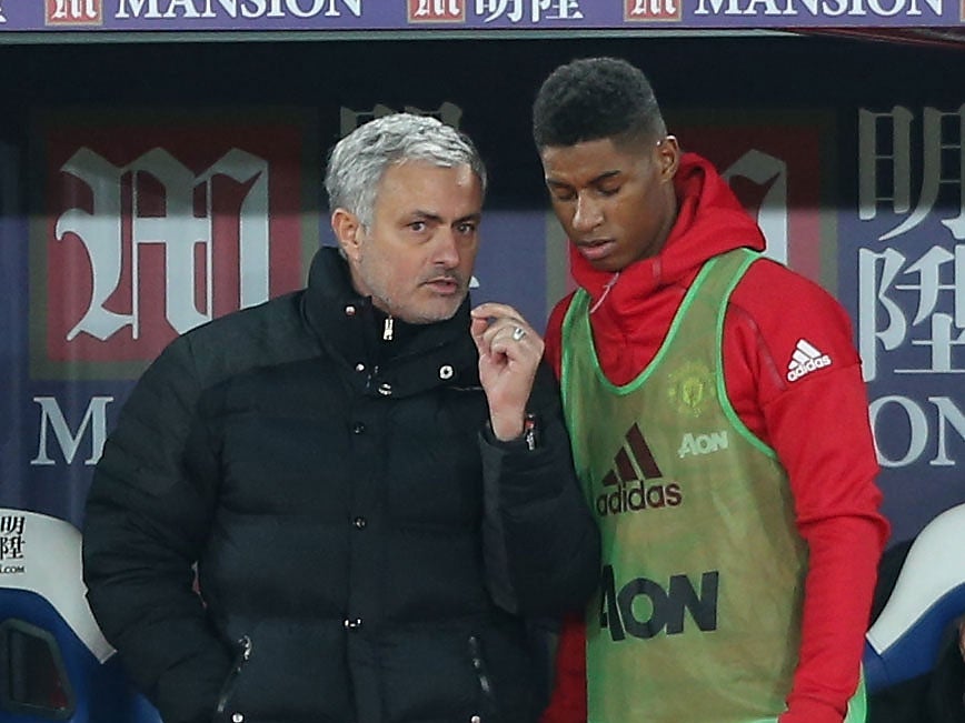 Mourinho has backed Rashford to improve on his recent performances next season