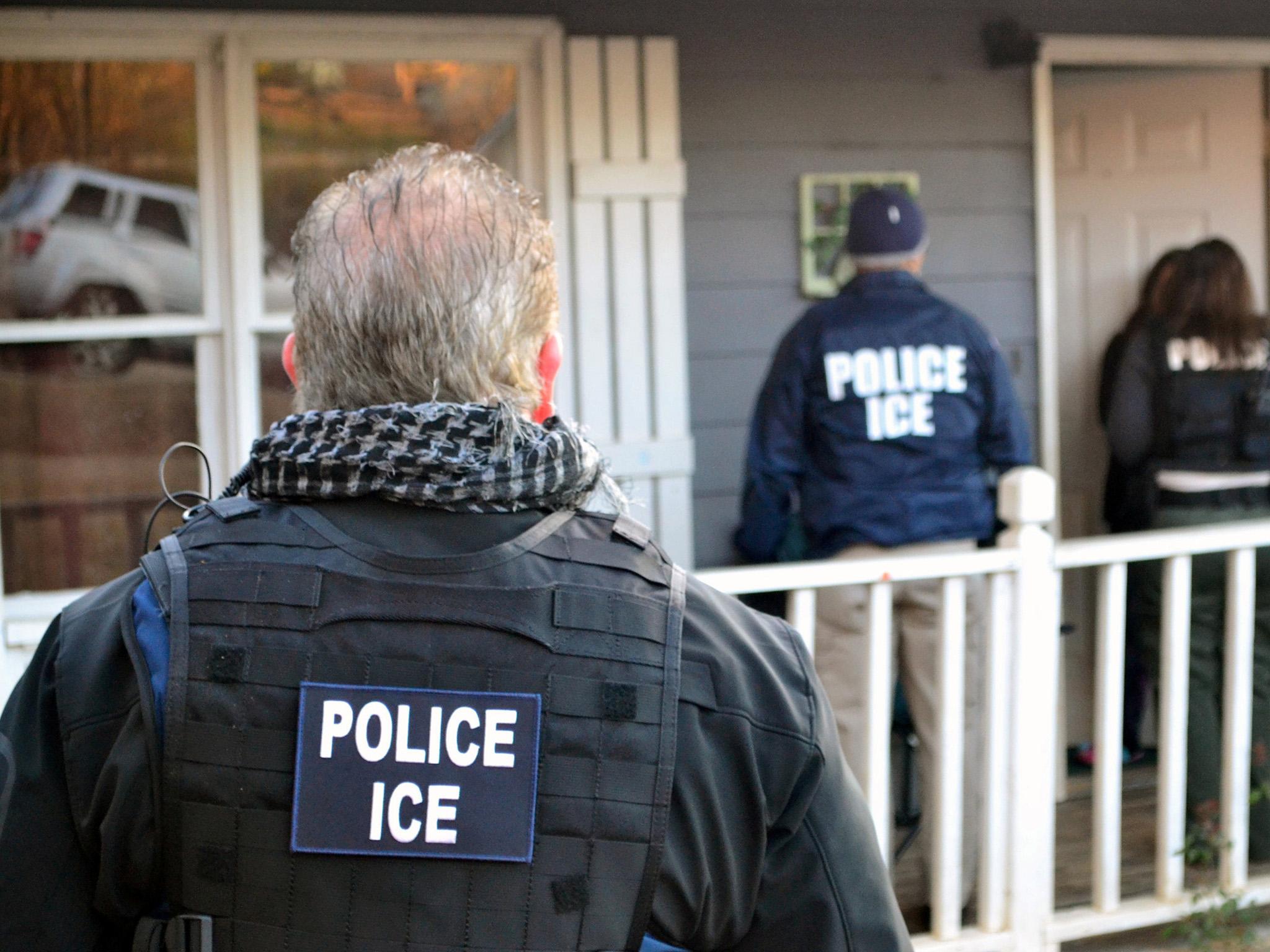 Immigration officials conducted a targeted enforcement operation across several states