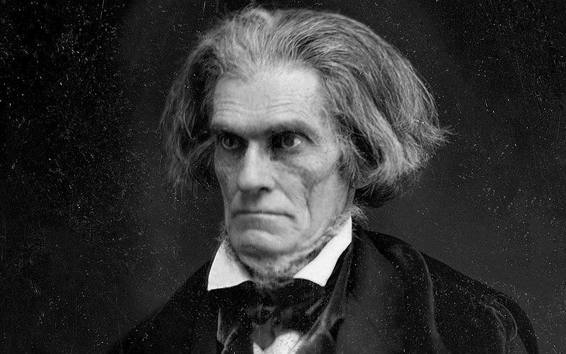 John C Calhoun served as vice president and was a strong defender of slavery