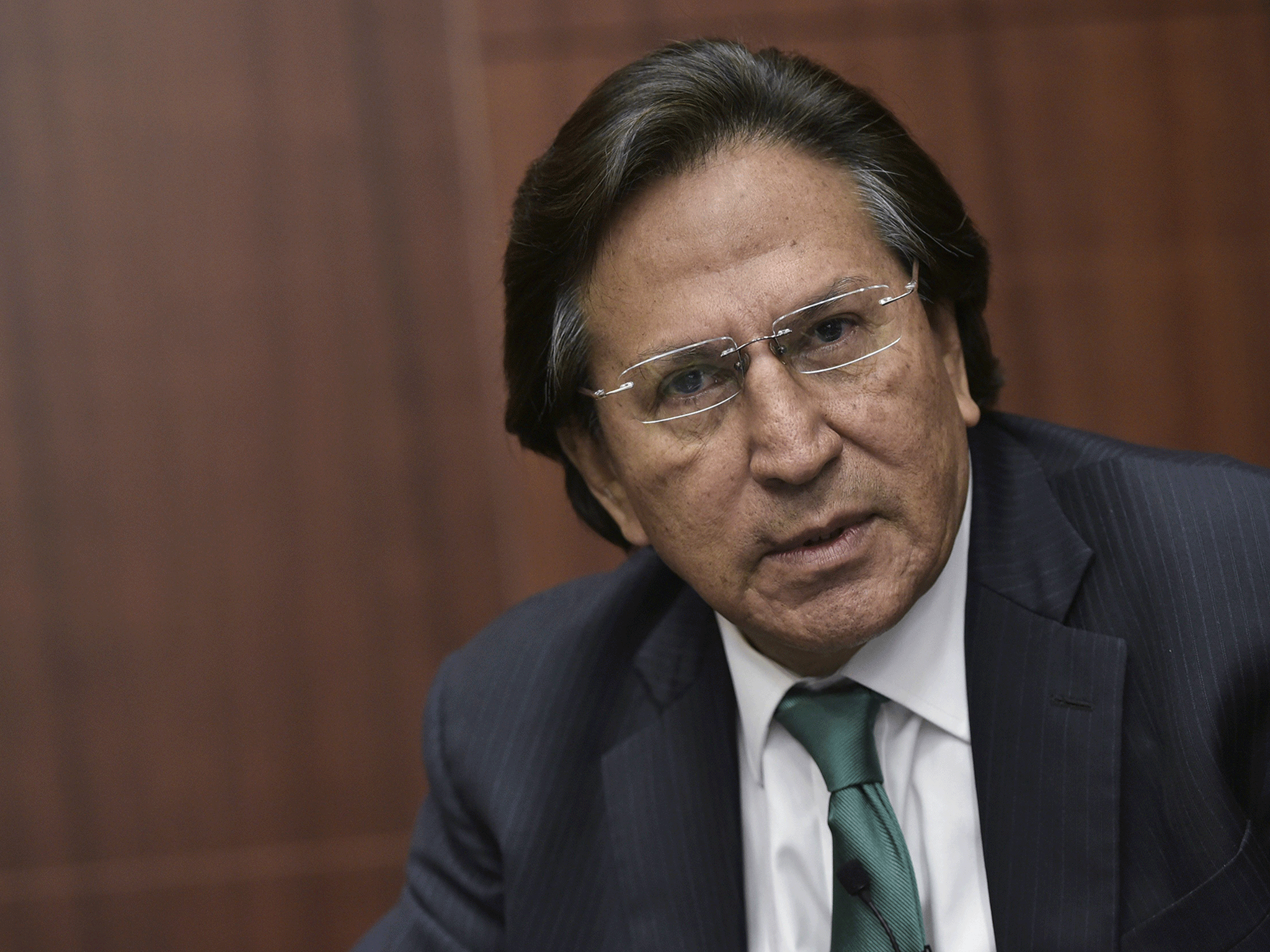 Former President of Peru Alejandro Toledo