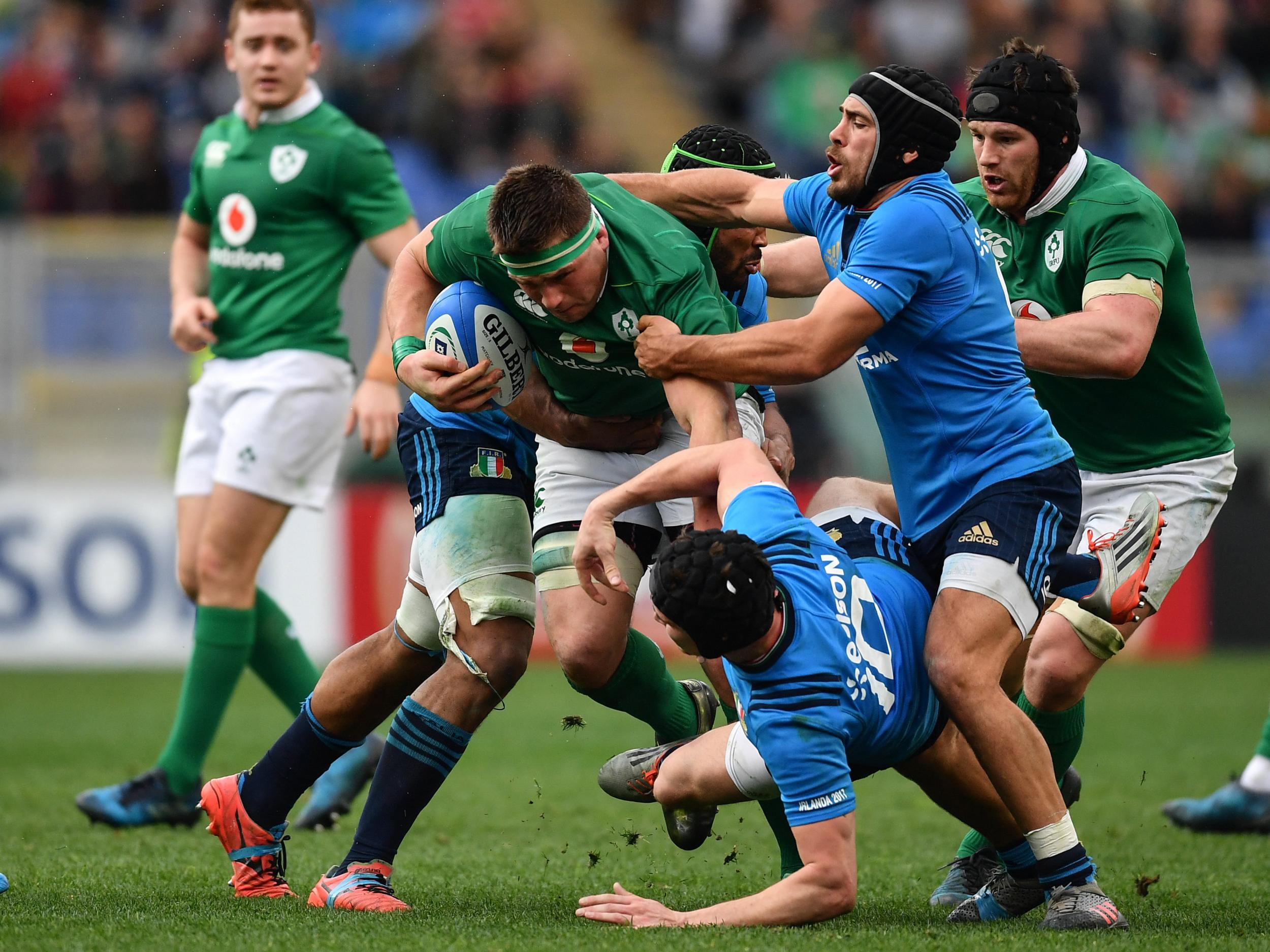 Stander was superb in Ireland's nine-try rout of Italy