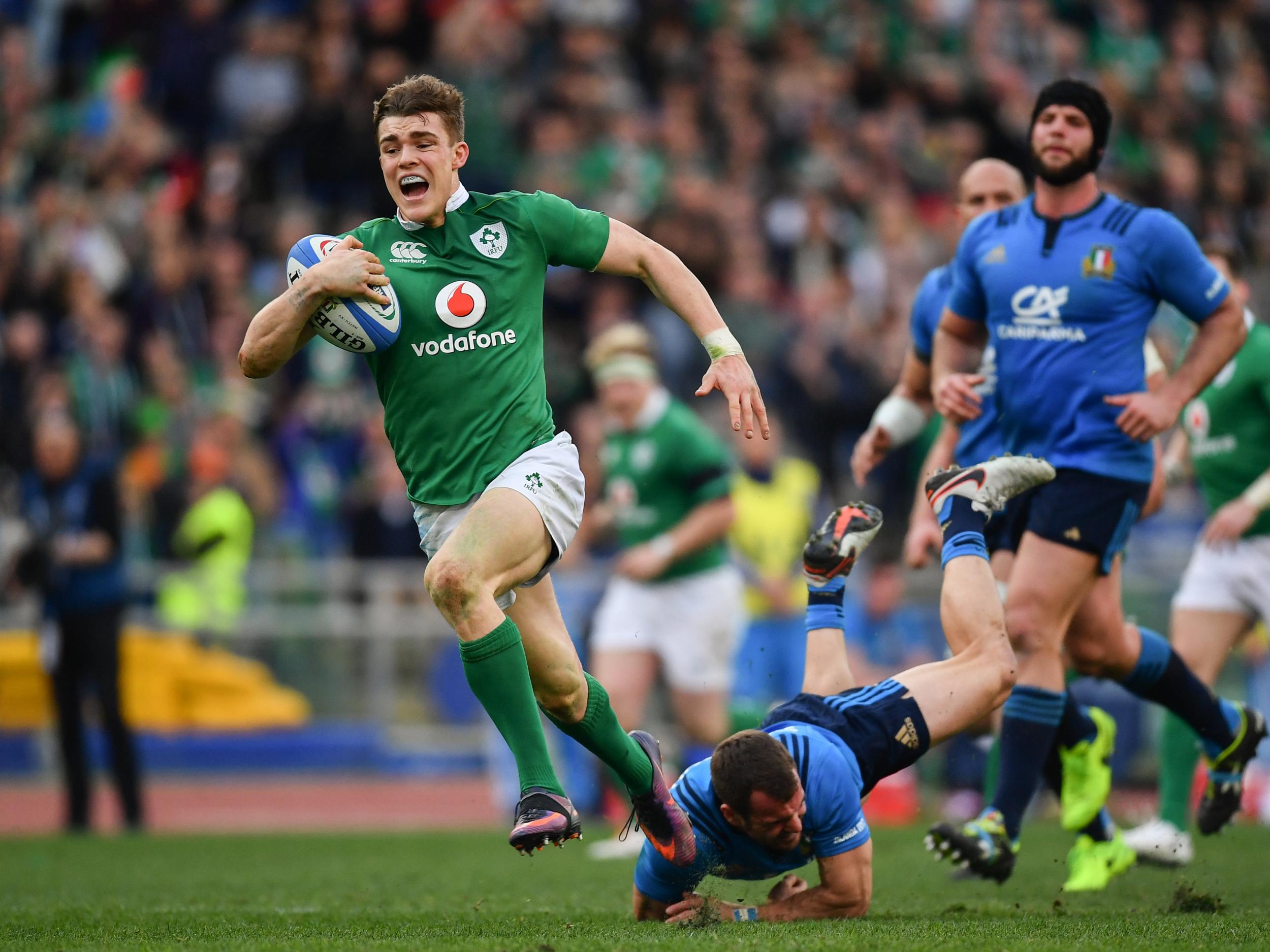 The impressive Ringrose also got his name on the scoresheet