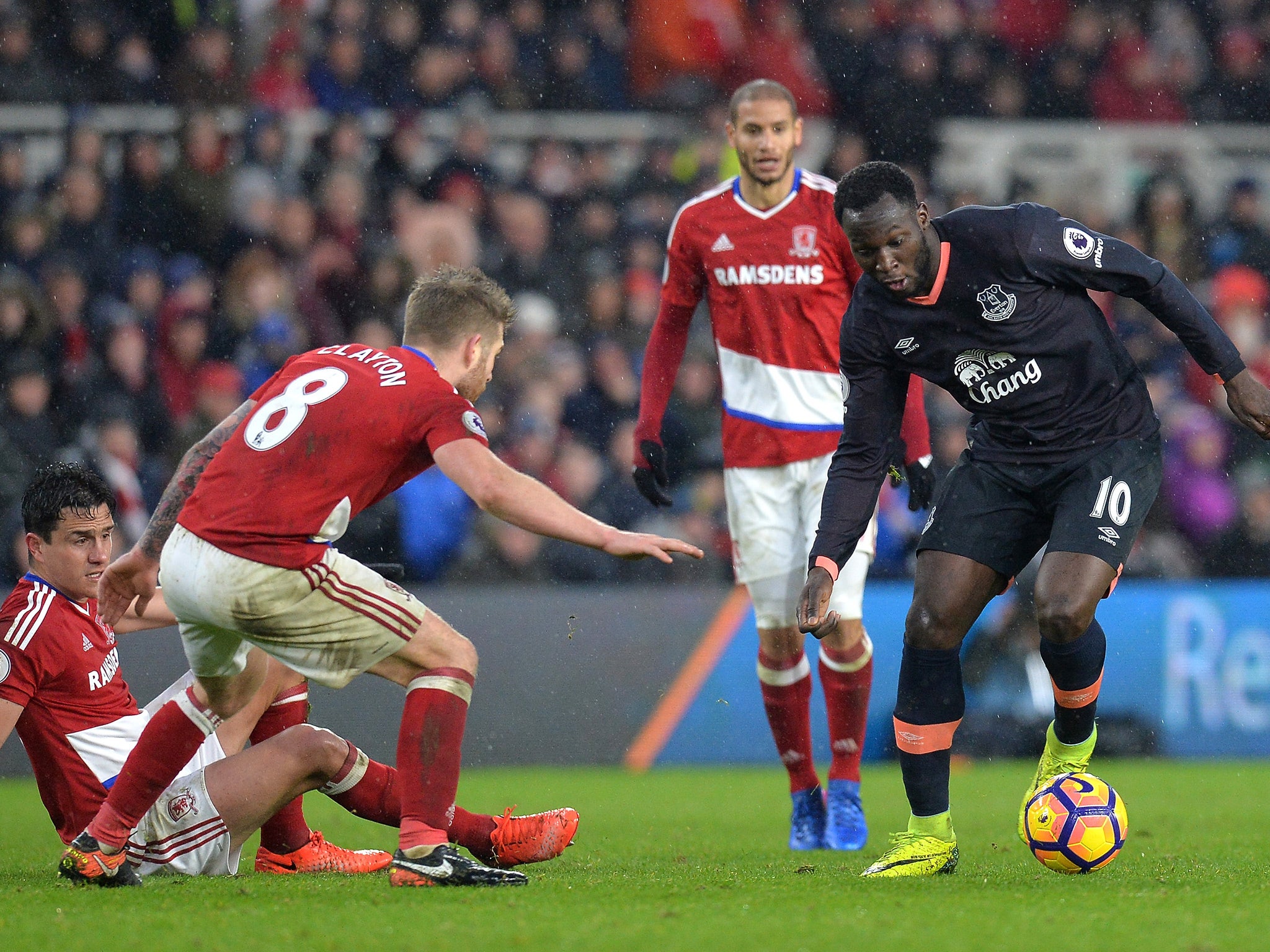 Romelu Lukaku could not add to his seasonal tally despite scoring four last weekend