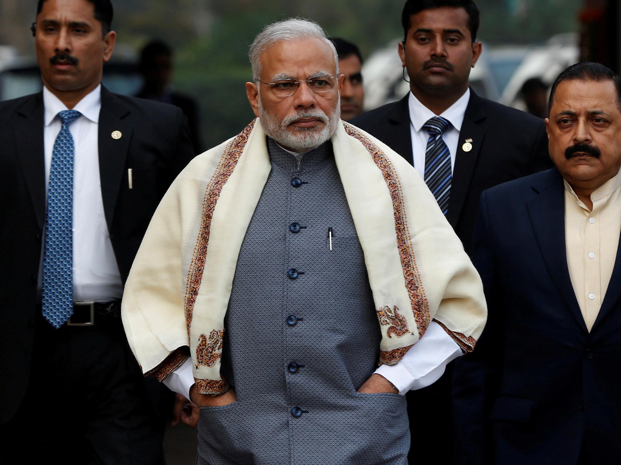 Indian Prime Minister Narendra Modi