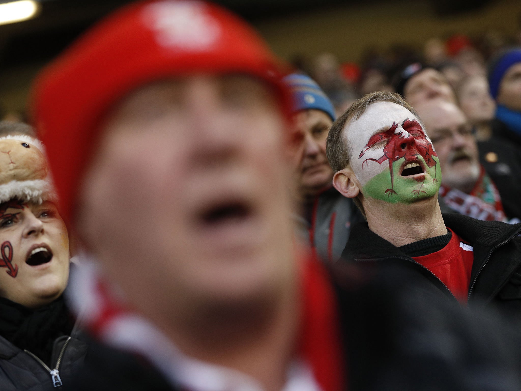 The Principality Stadium buzzed and burned but ended the evening beaten