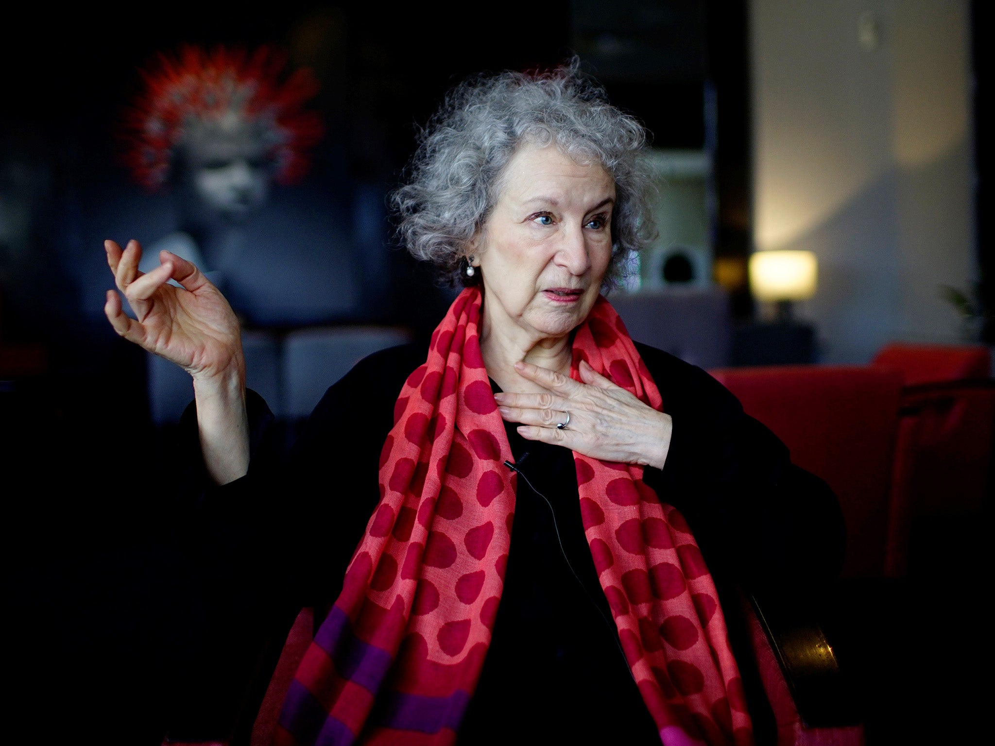 Margaret Atwood, whose new book ‘The Testaments’ is published on Tuesday