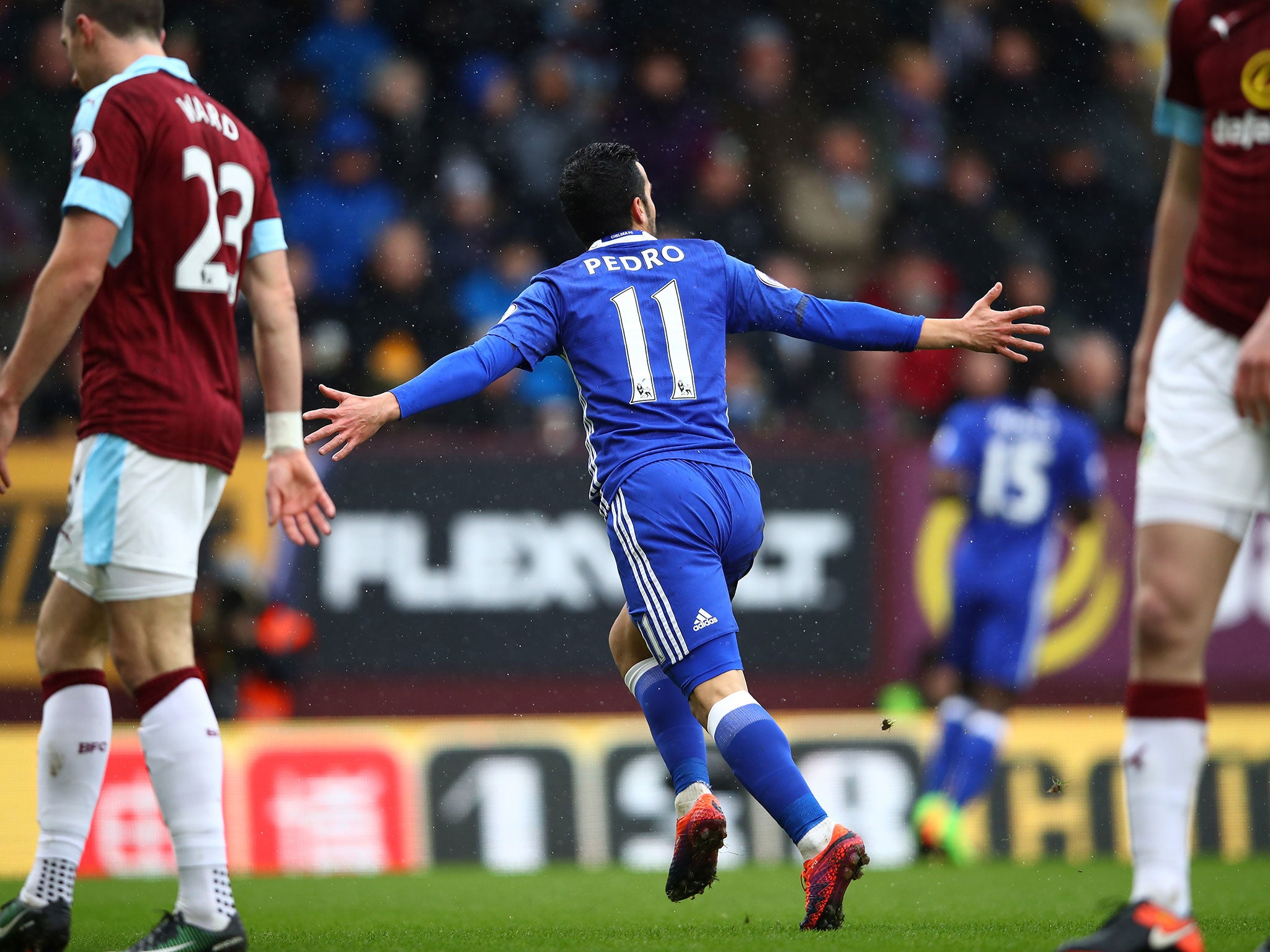 Pedro handed the visitors an early lead at Turf Moor