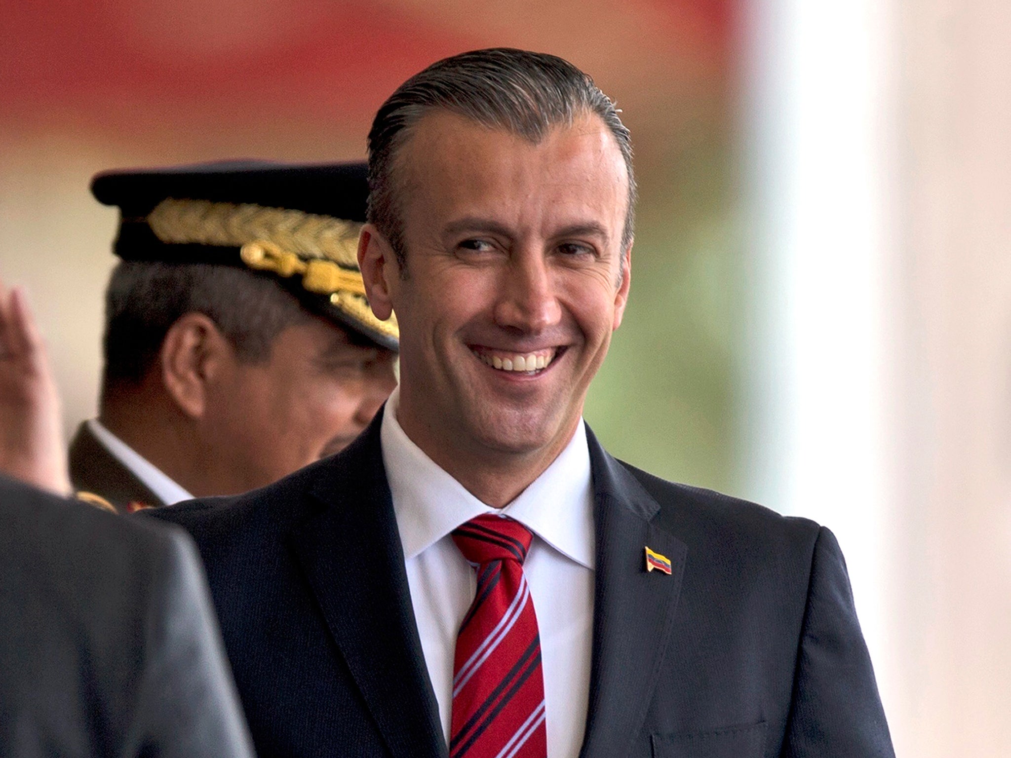 Tareck El Aissami is accused of 'facilitating shipments of narcotics from Venezuela'