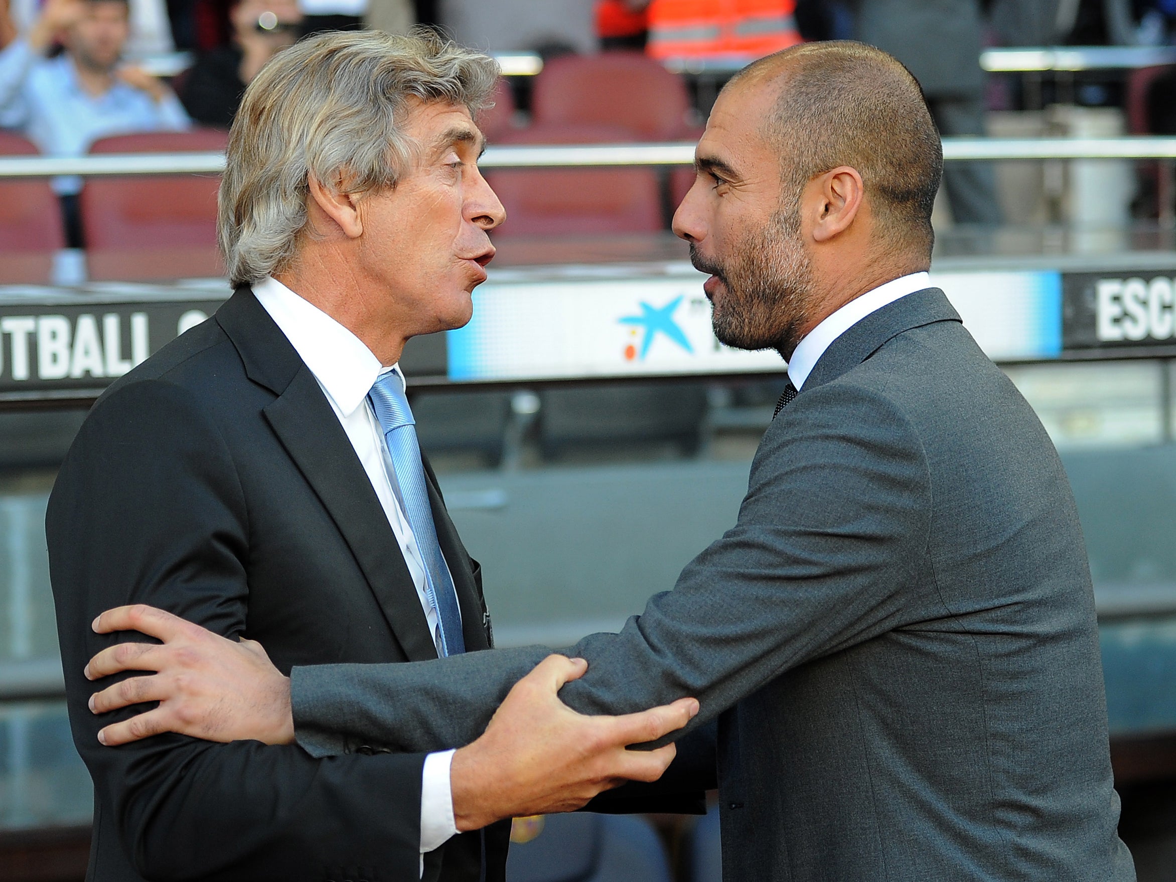 Pellegrini believes Guardiola will now better appreciate what he achieved at the club