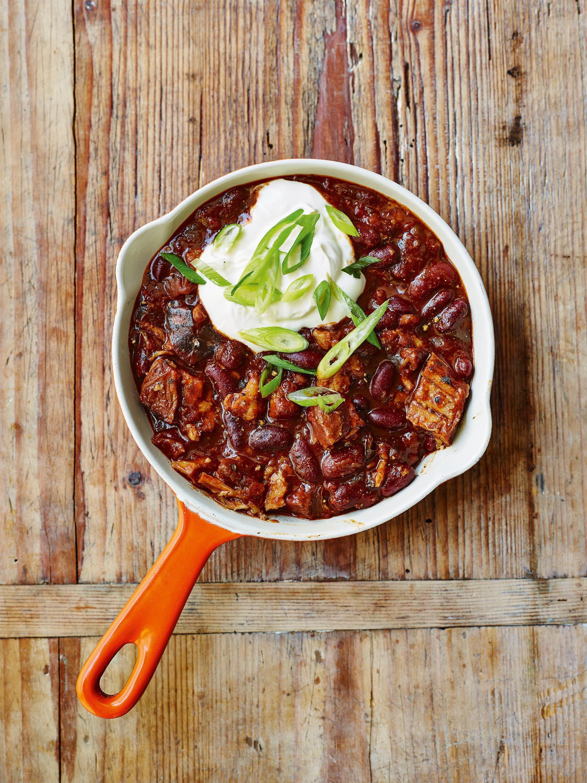 Pulled pork chilli