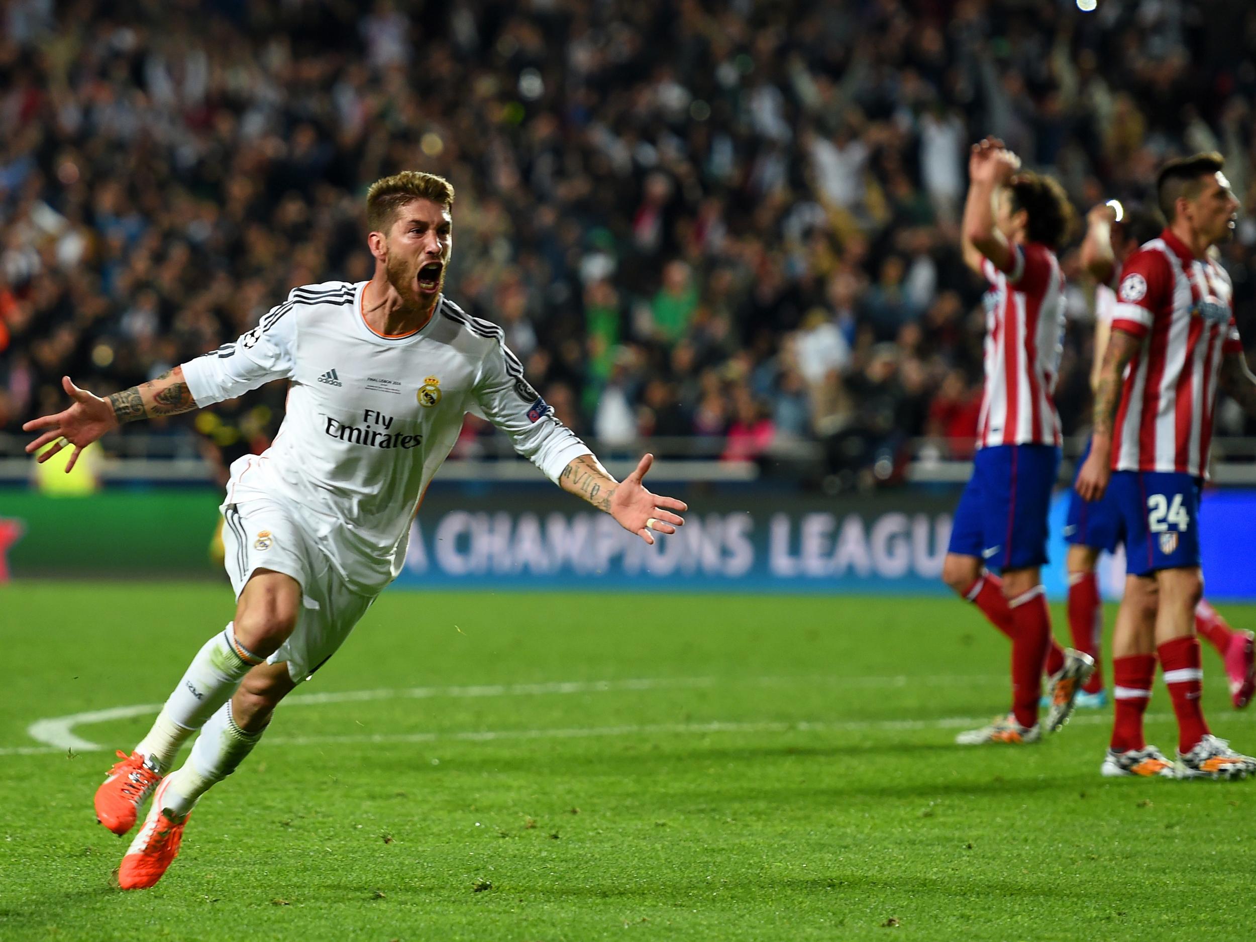 Ramos is considering changing his shirt number to commemorate his famous goal