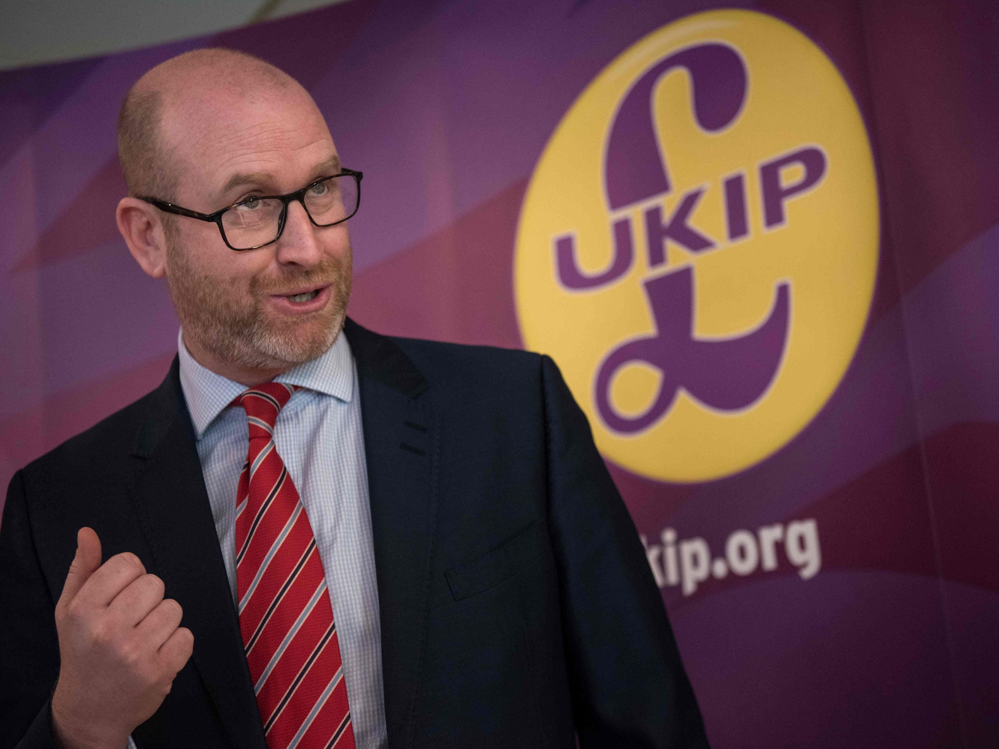 Paul Nuttall admitted the claim was false last week