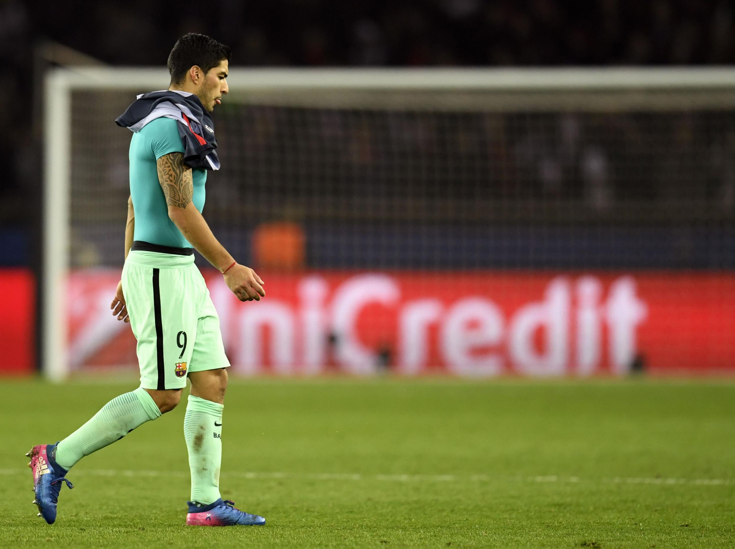 Despite his talent, Suarez struggled to make an impression in Paris