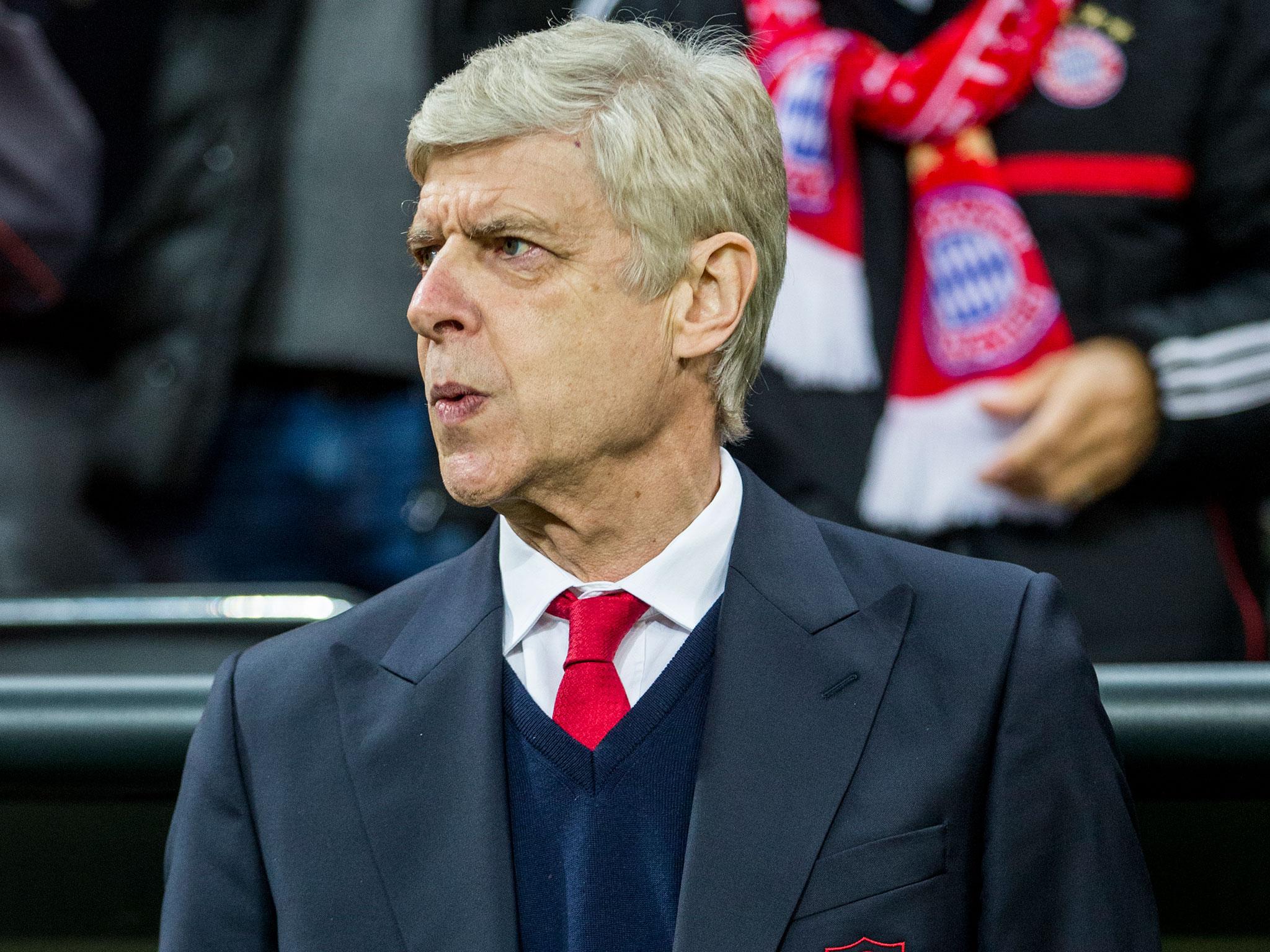 &#13;
Wenger is facing a seventh straight Champions League last-16 elimination &#13;