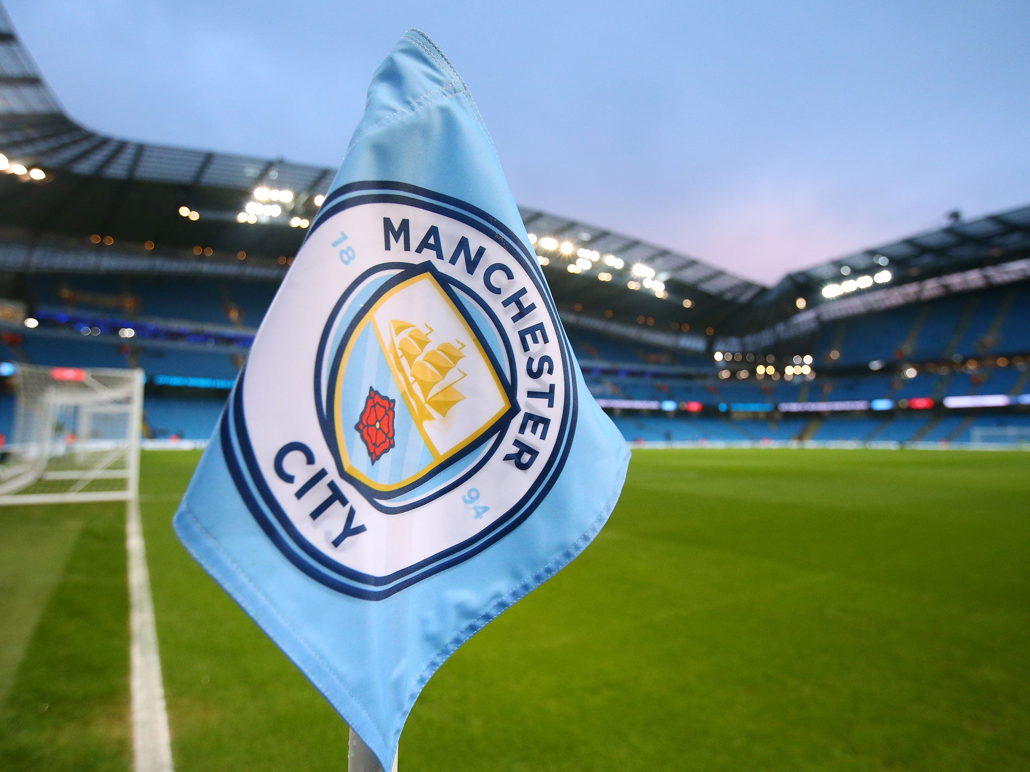 A general view of the Etihad Stadium