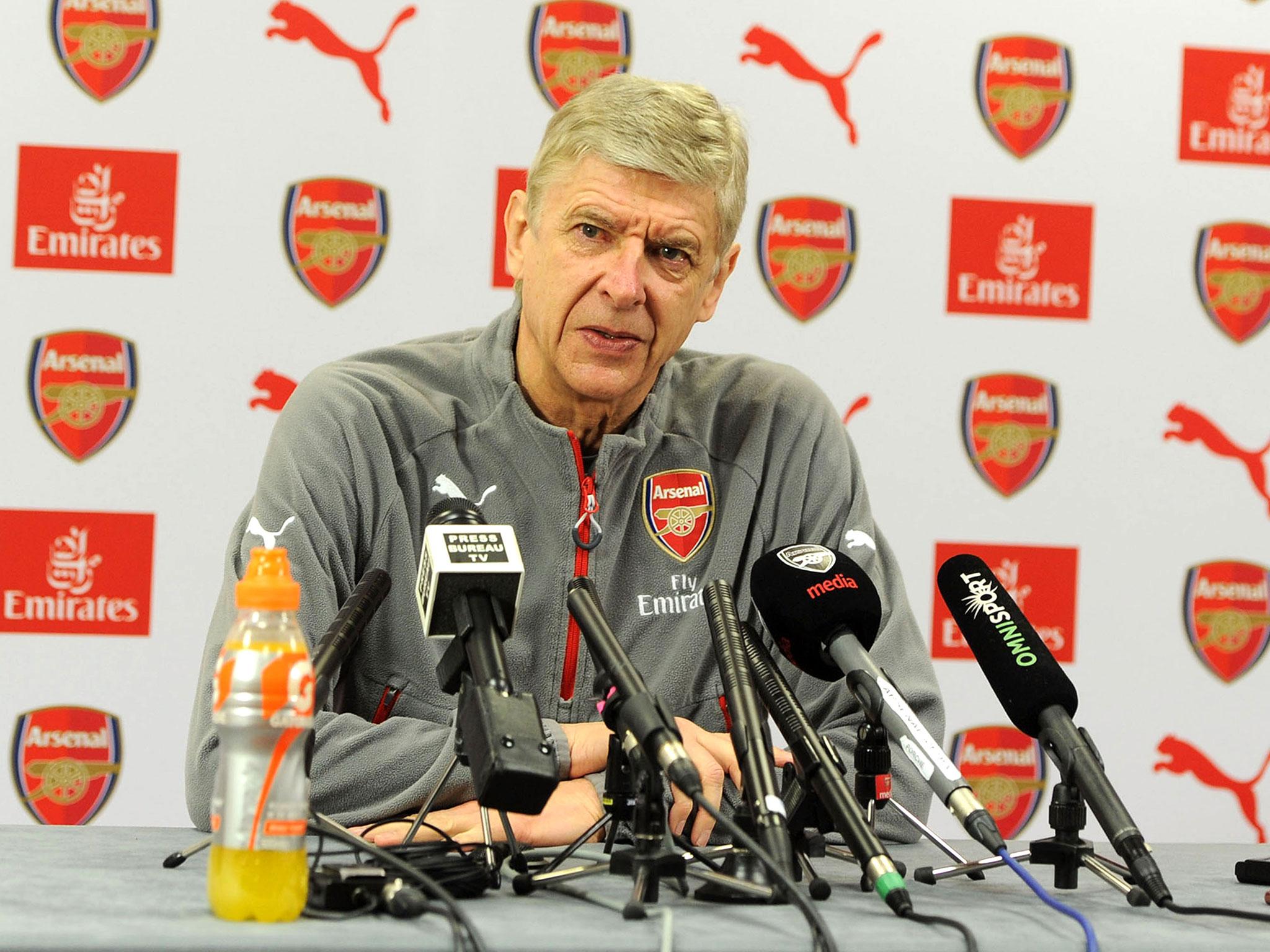 Arsene Wenger addressed the media two days after Arsenal's humbling 5-1 defeat by Bayern Munich