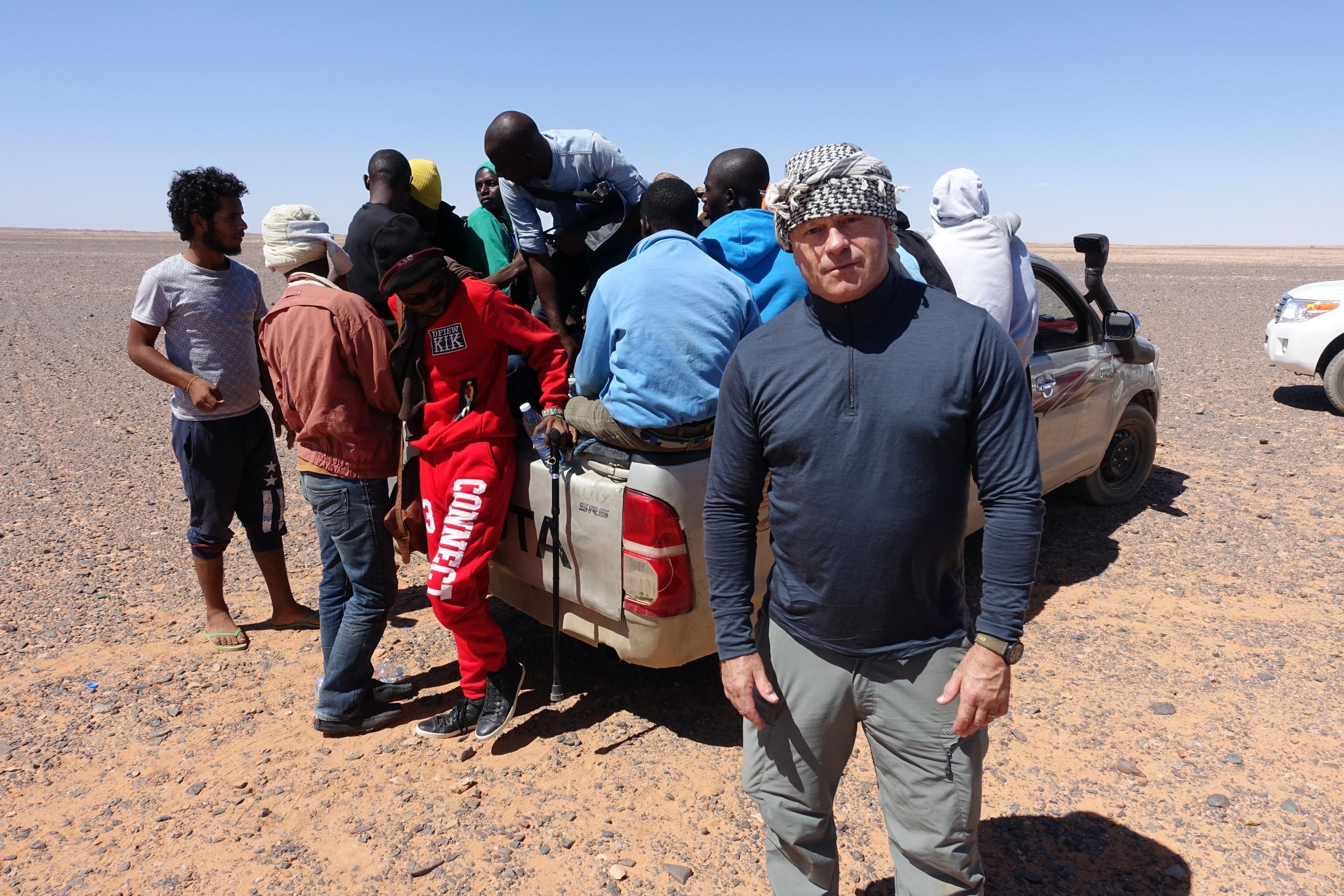 Ross Kemp has made a powerful film about the plight of migrants in Lybia