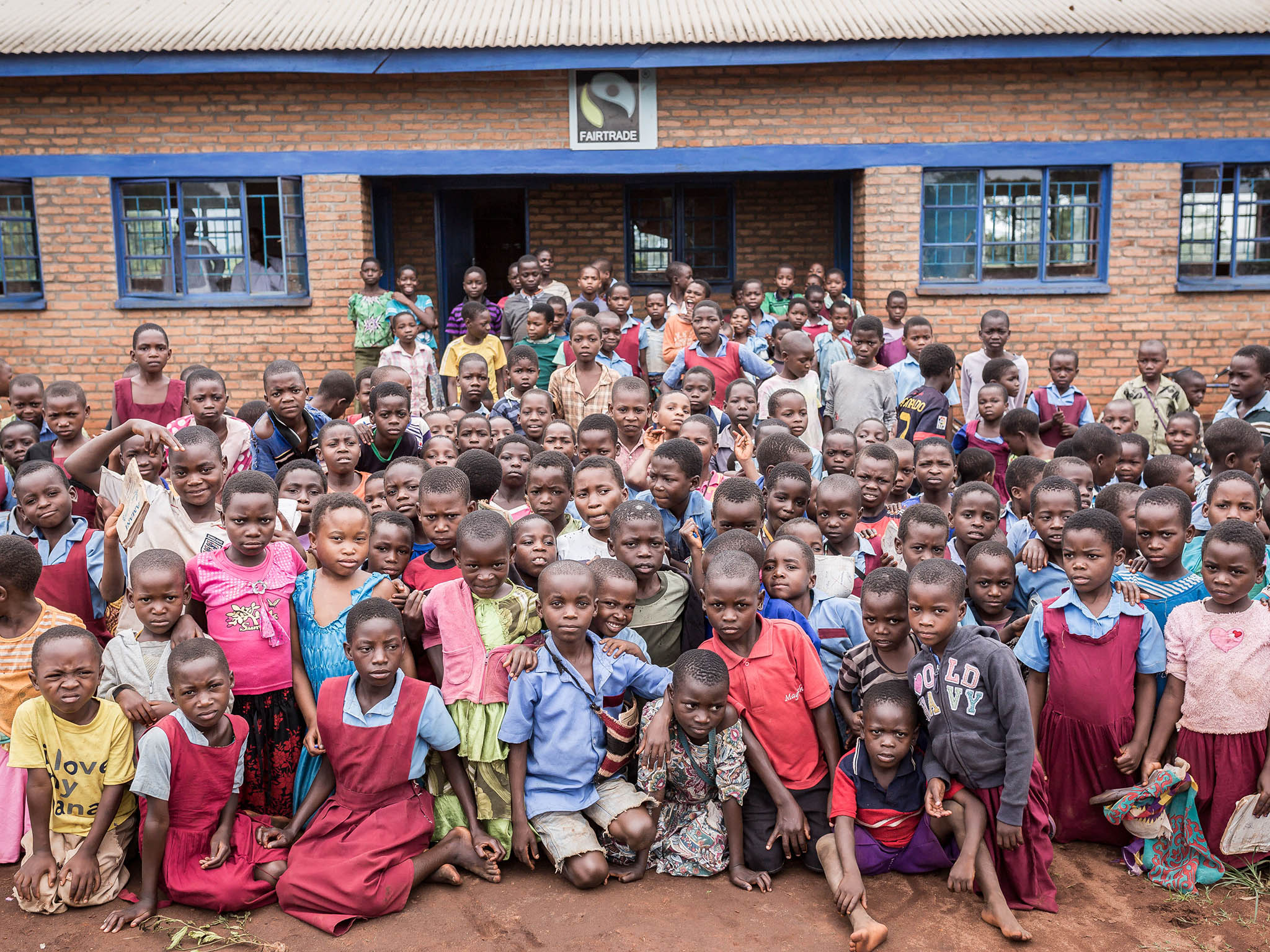 Education: more than 90 per cent of Sukambize children attend primary school but only 25 per cent continue to secondary education