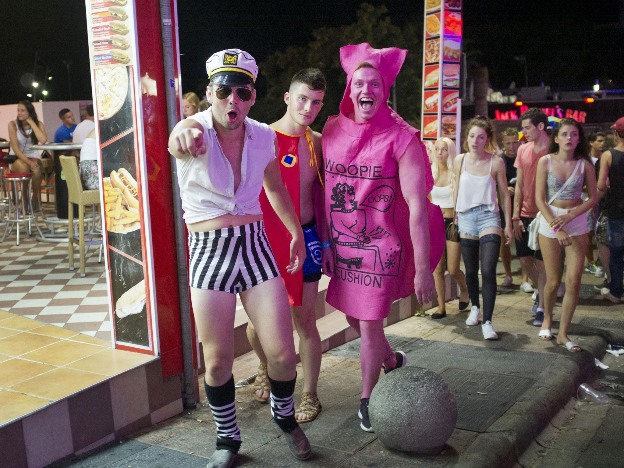 Magaluf is notorious for drunken revelry