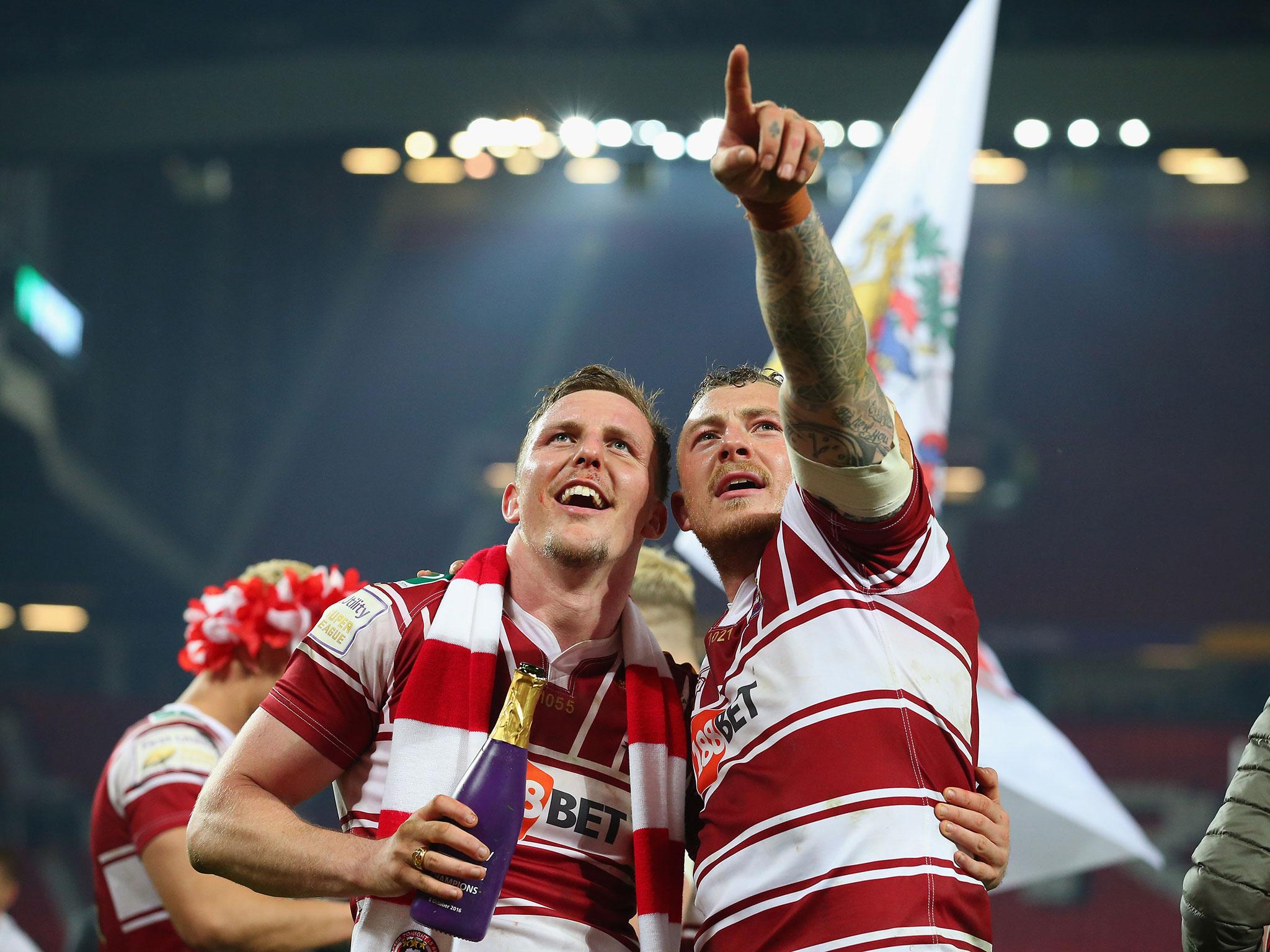 &#13;
Wigan, who overcame Warrington last October, take on Cronulla on Sunday night &#13;