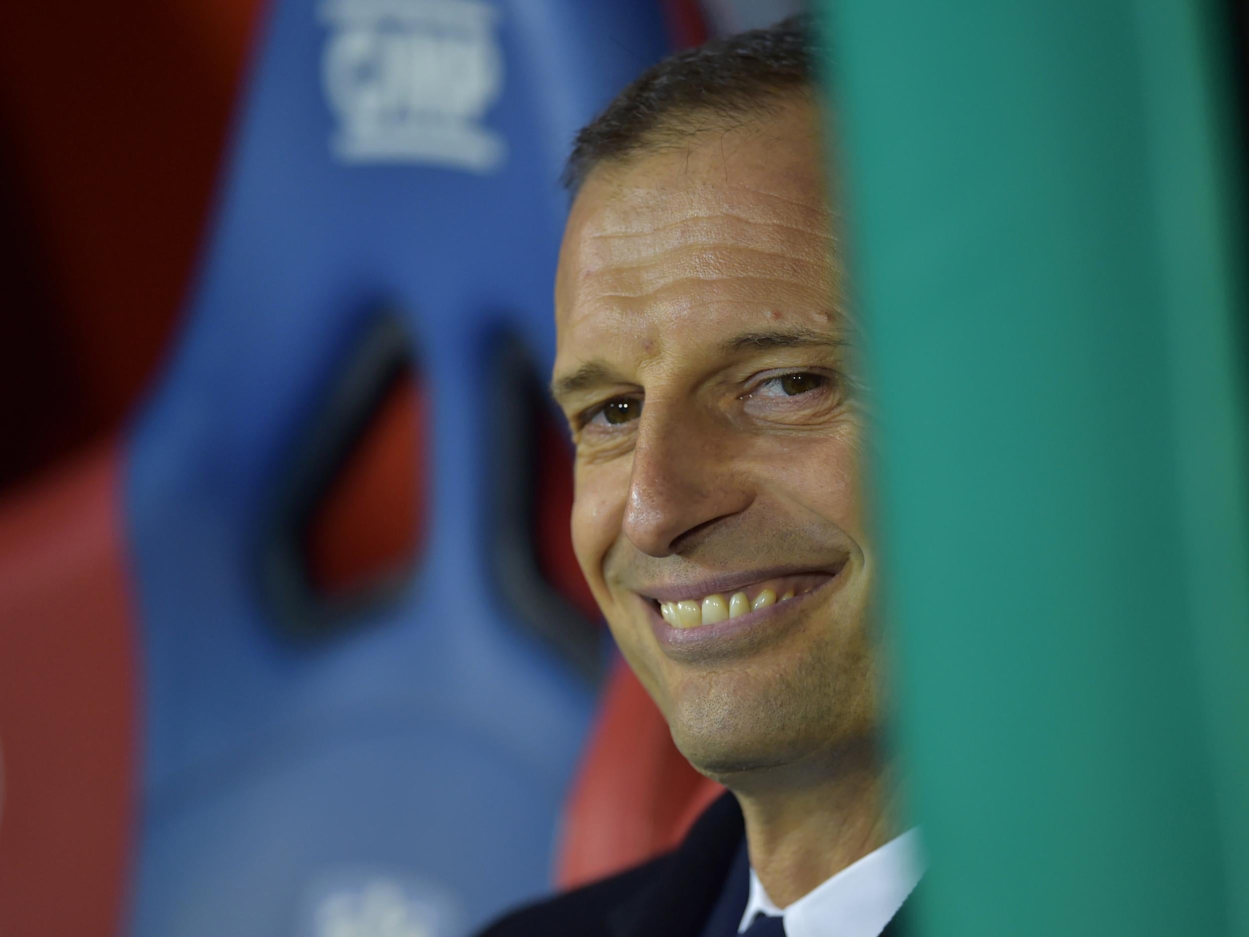 Allegri has claimed he stopped learning English long ago