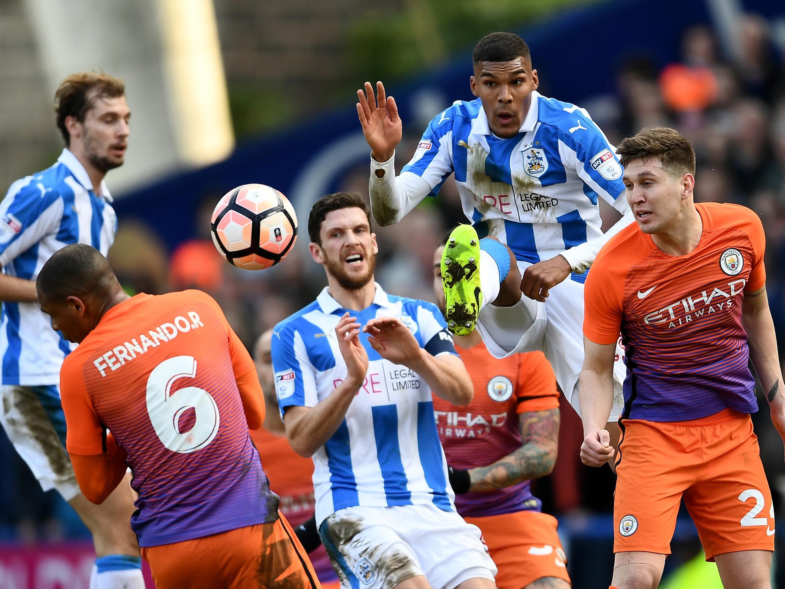 Huddersfield had a goal disallowed in the first-half