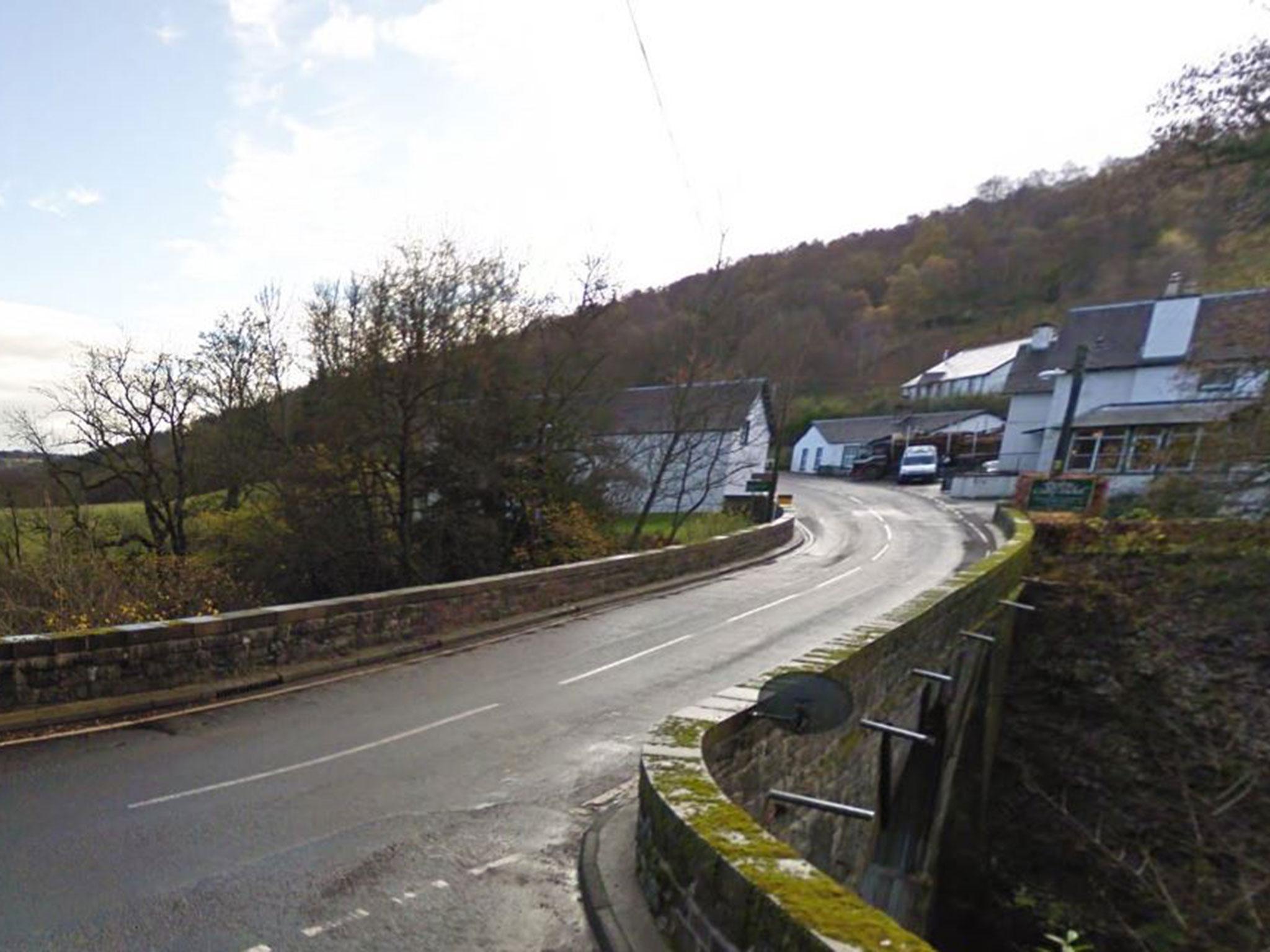 The child's body was found in the River Ericht close to Bridge of Cally in Perthshire