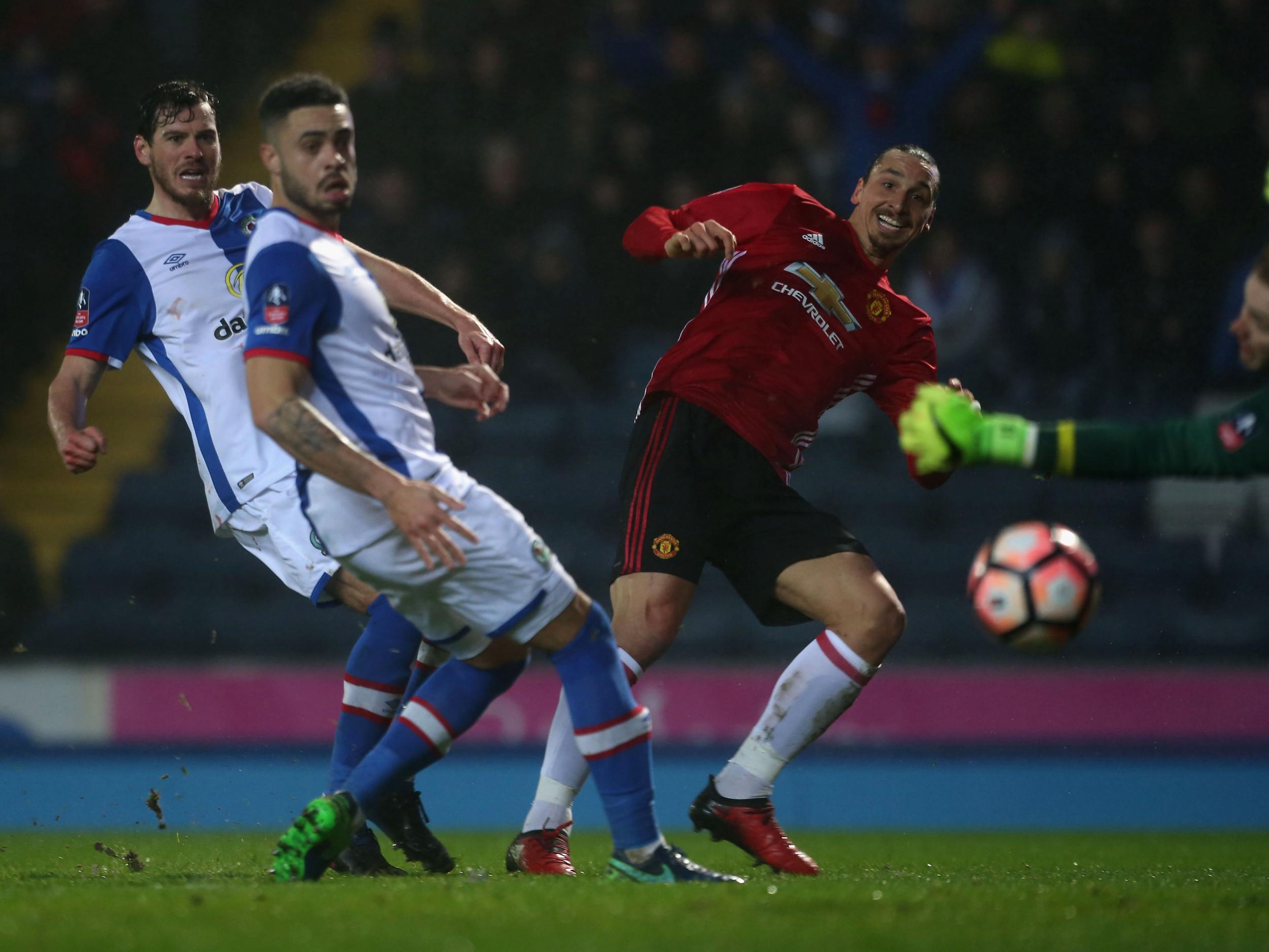 &#13;
Ibrahimovic came off the bench to score the winnner (Getty)&#13;