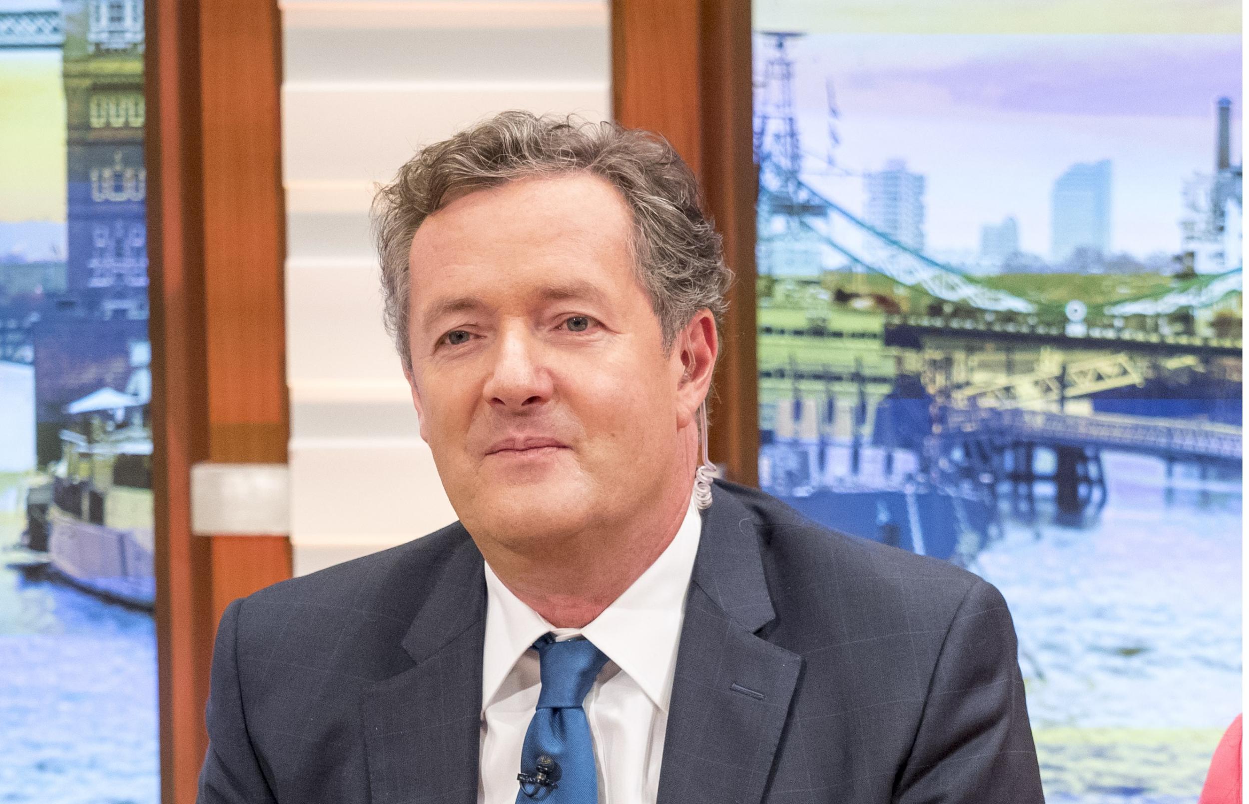 ITV's Good Morning Britain presenter Piers Morgan