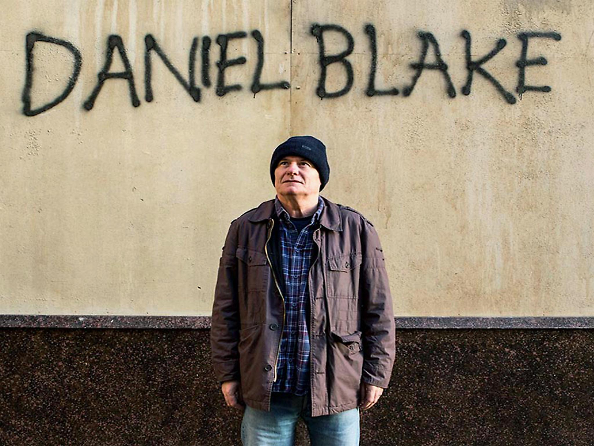 Dave Johns plays Daniel Blake in Ken Loach's film of the same name