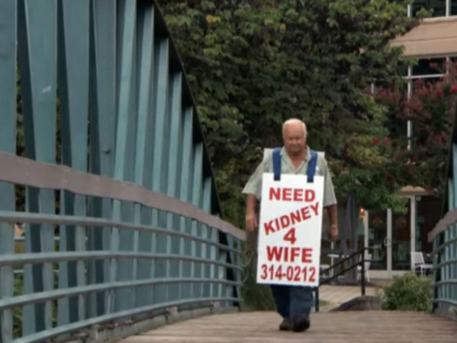 William Larry Swilling Sr. marched up and down Main Street in Anderson and then surrounding towns