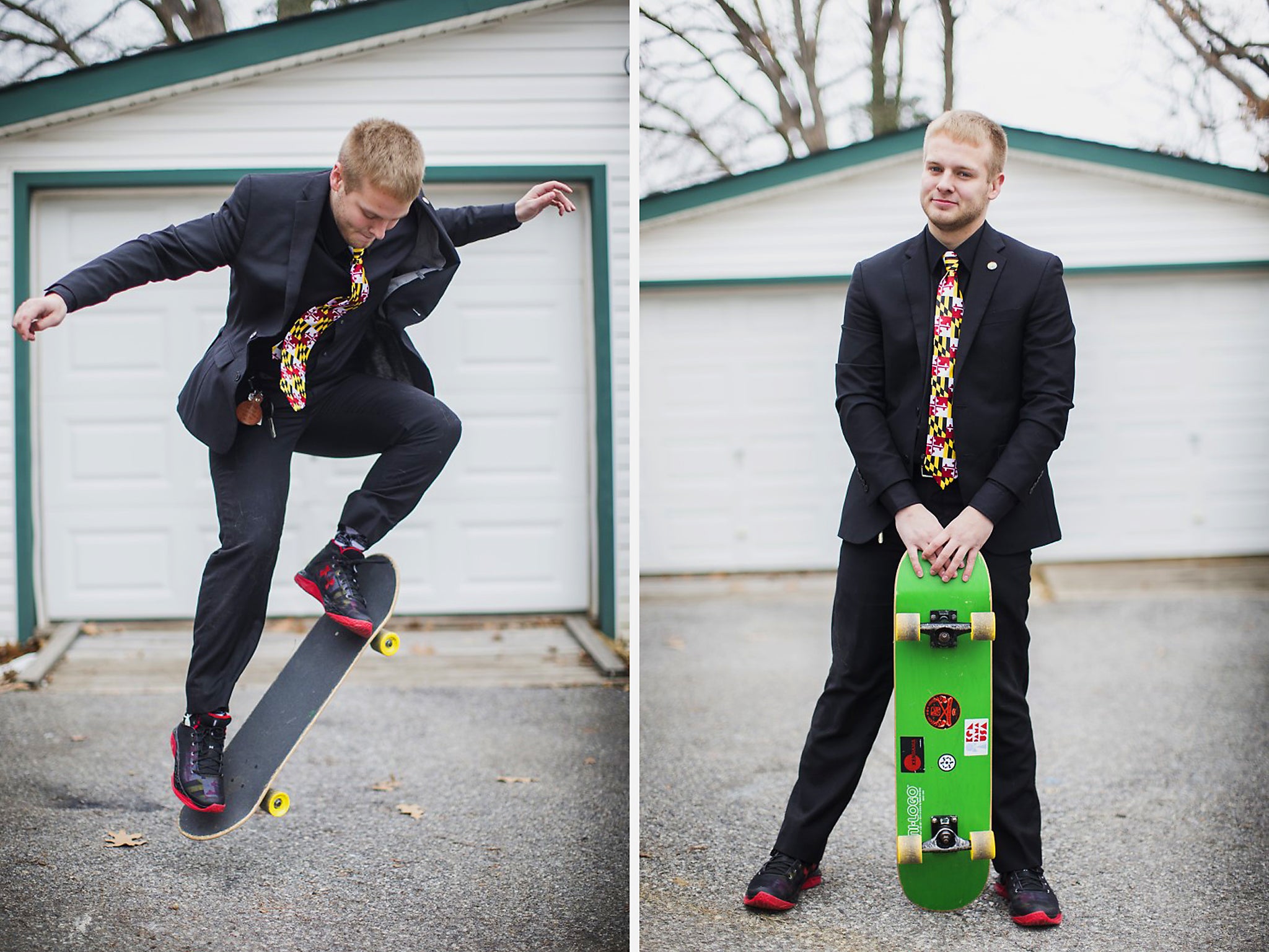 In addition to skateboarding, Paulin has a keen interest in wrestling. He was his high school team’s captain