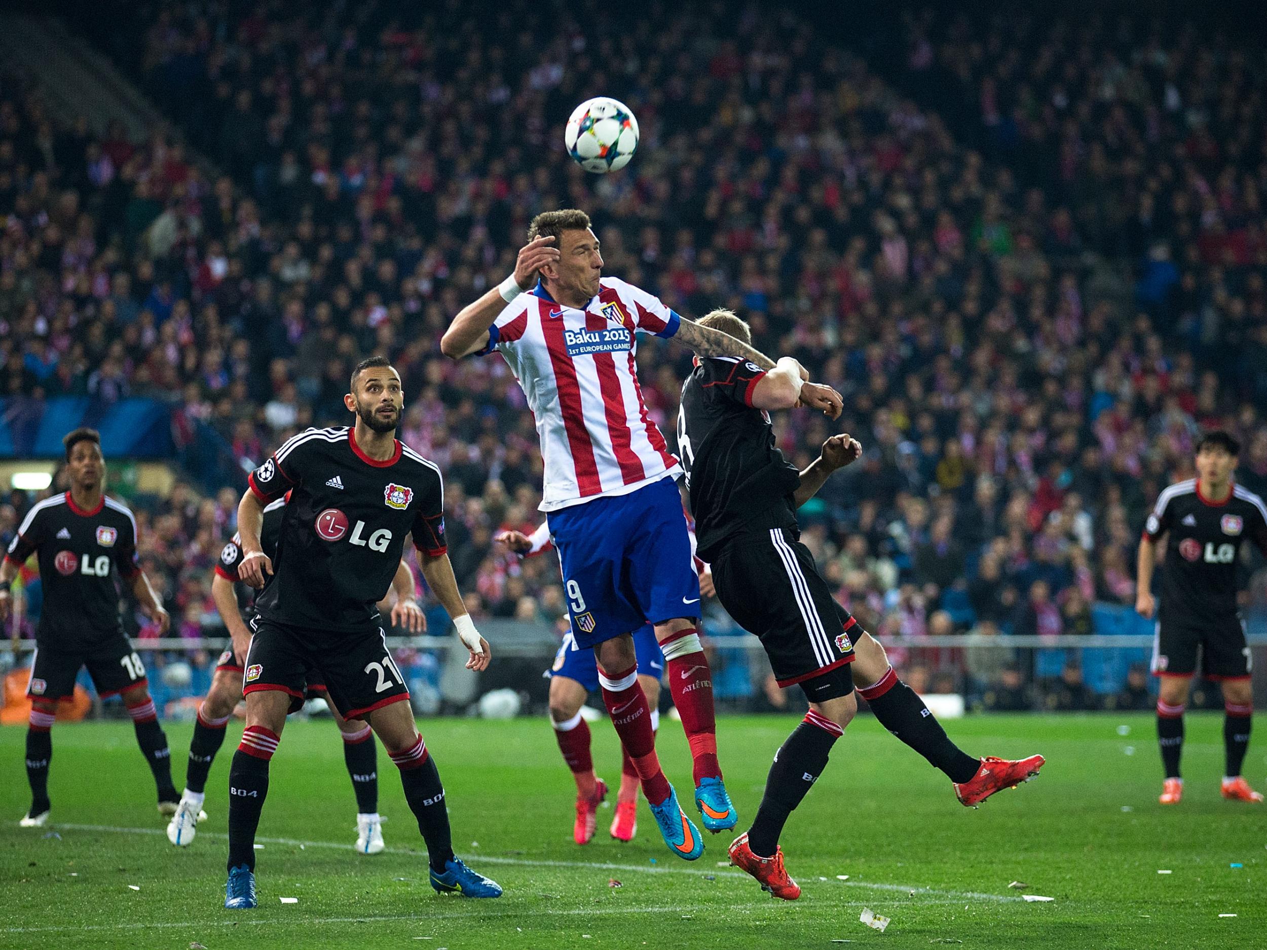 Leverkusen last played Atletico Madrid in 2015