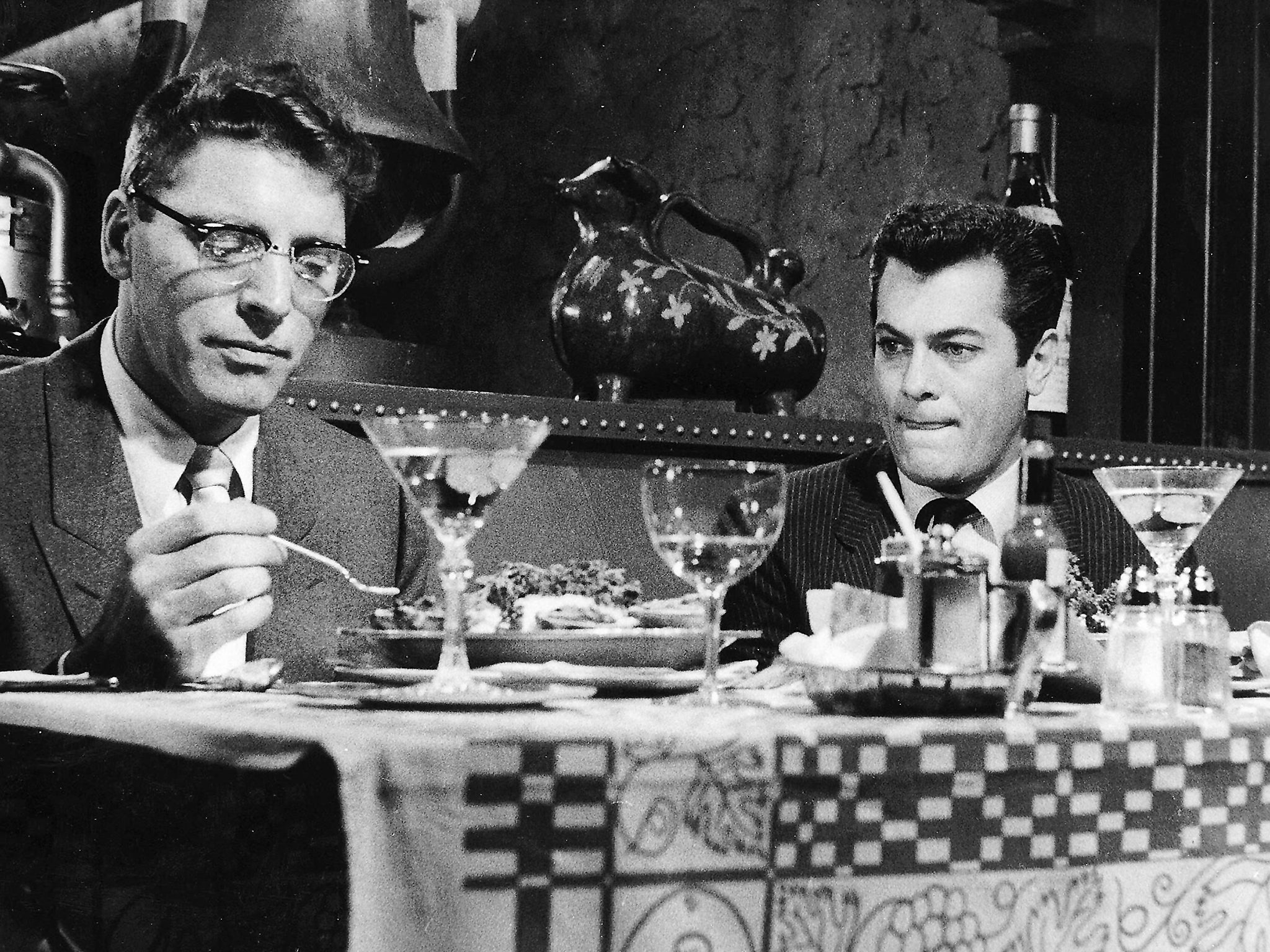 Burt Lancaster and Tony Curtis in ‘Sweet Smell Of Success’