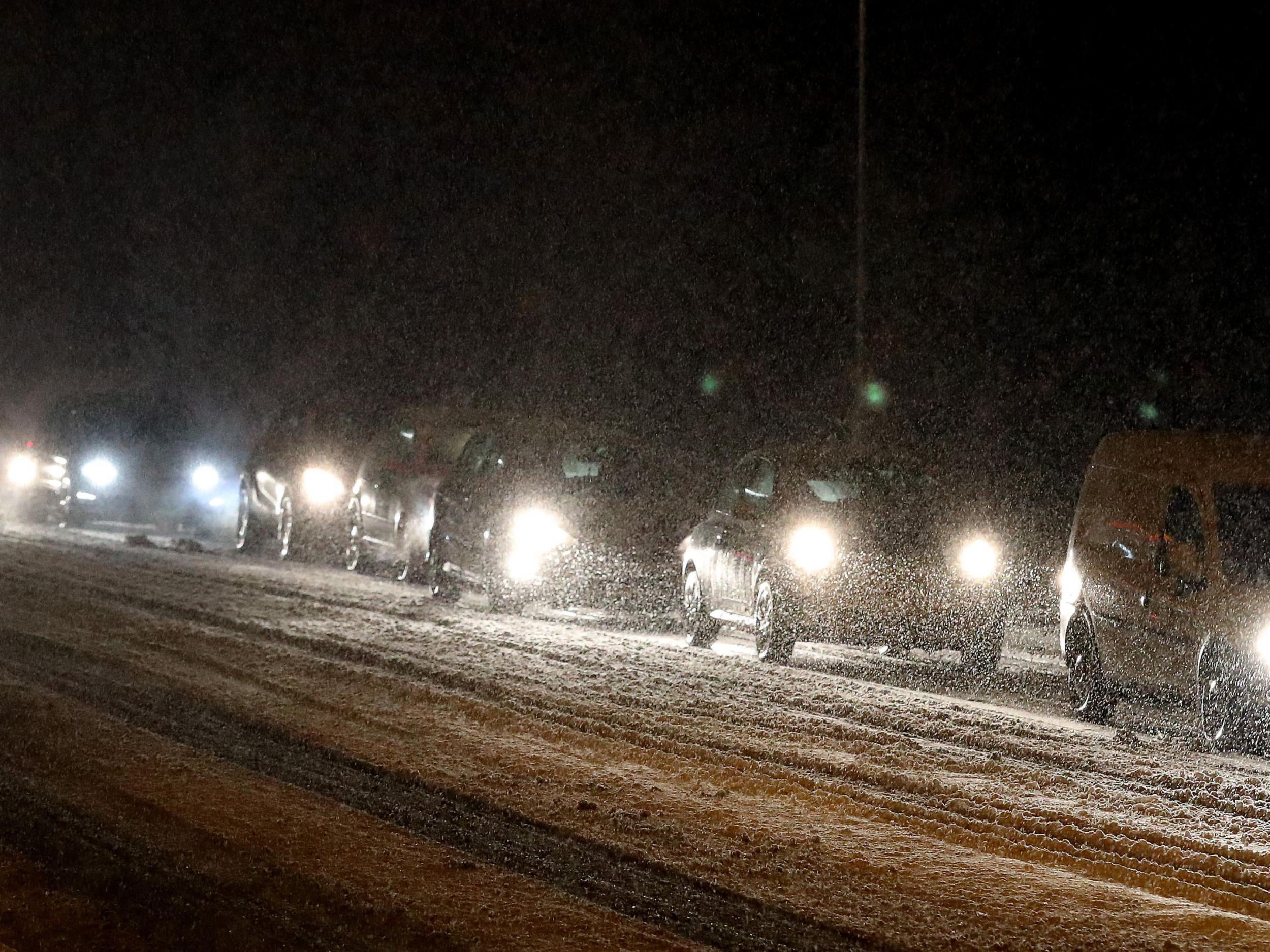 New amber warning for heavy snow issued for southern Scotland