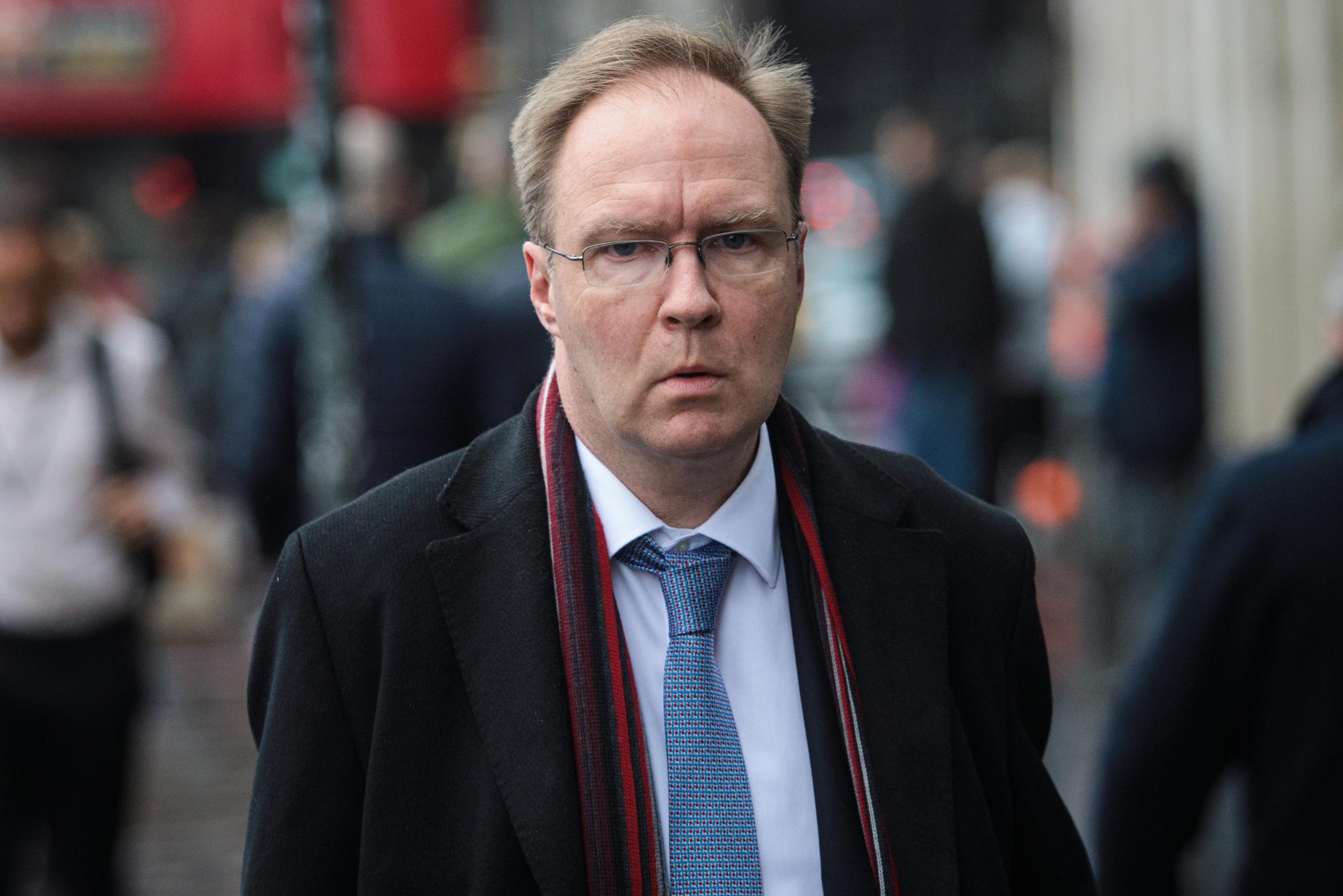 Ex-ambassador to the EU Sir Ivan Rogers