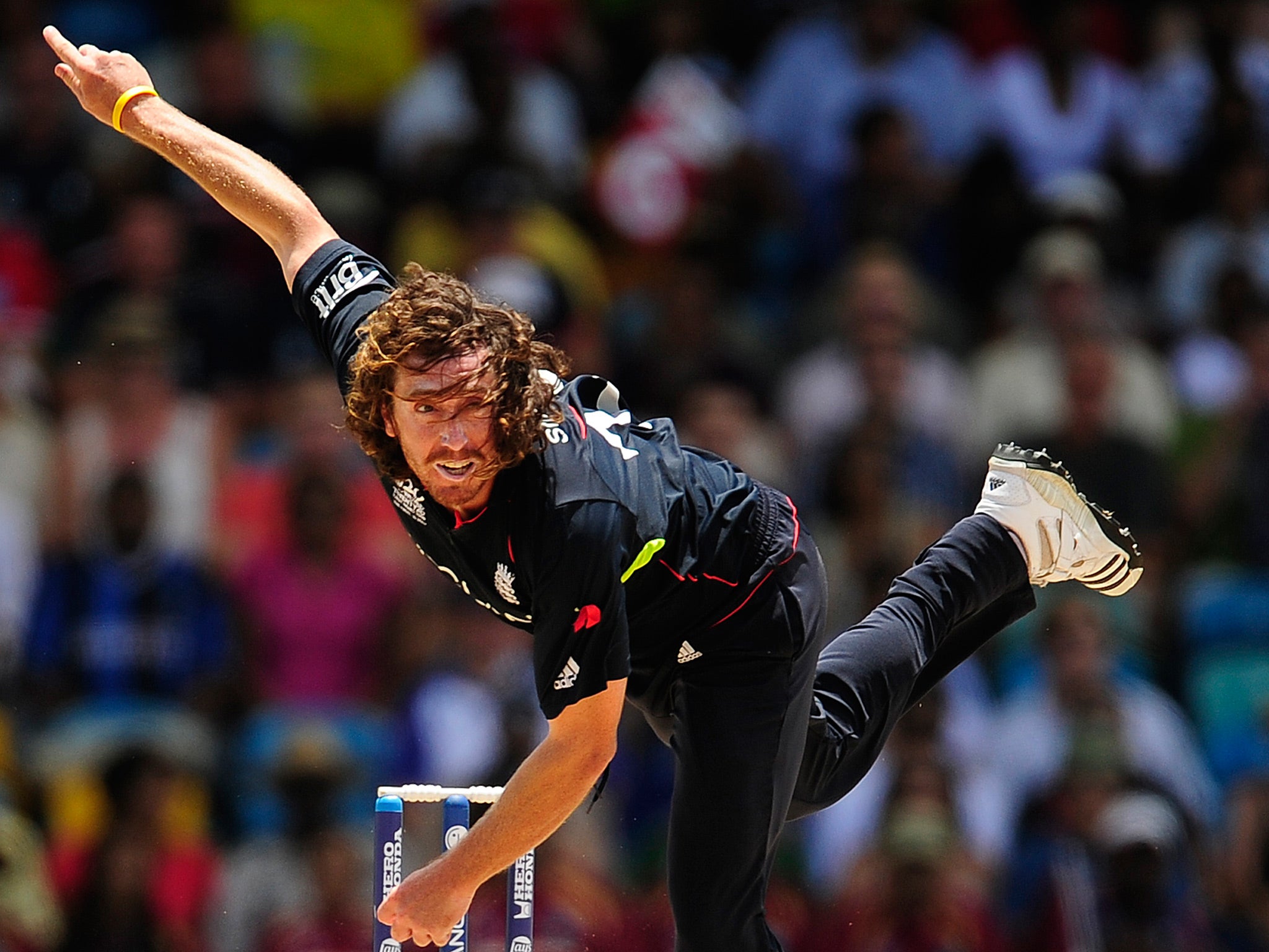 Sidebottom helped England to World Twenty20 glory in 2010