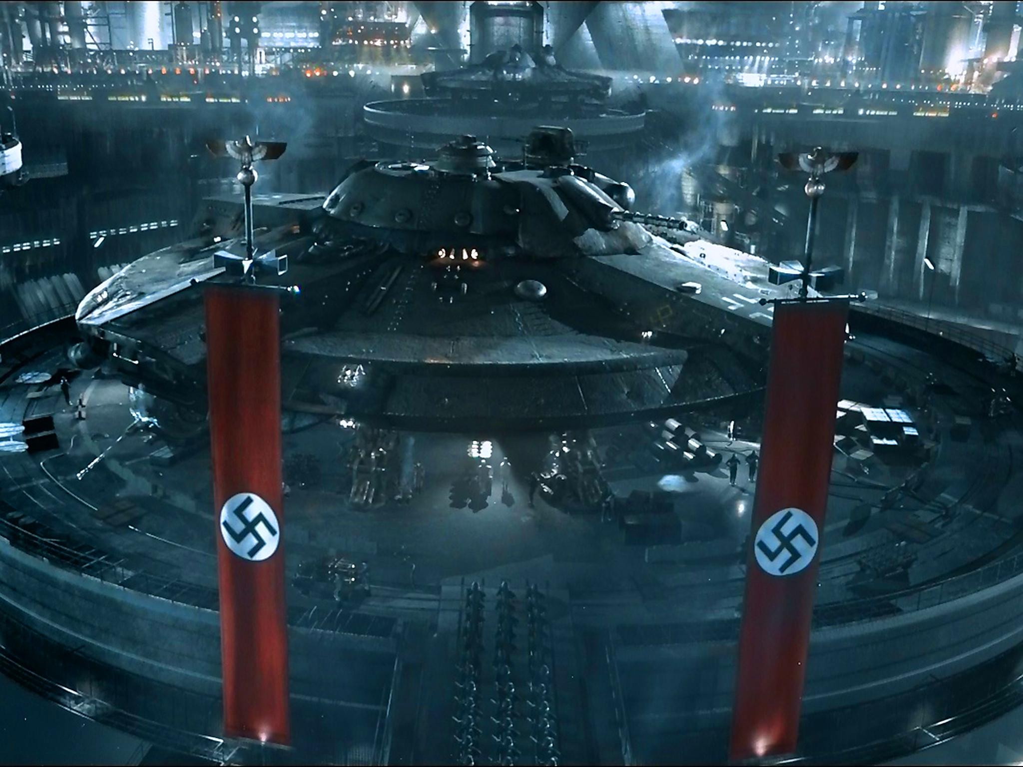 &#13;
The 2012 film ‘Iron Sky’ tells the story of a group of Nazis who fled to the Moon after their defeat in 1945 and plan to return to power in 2018&#13;