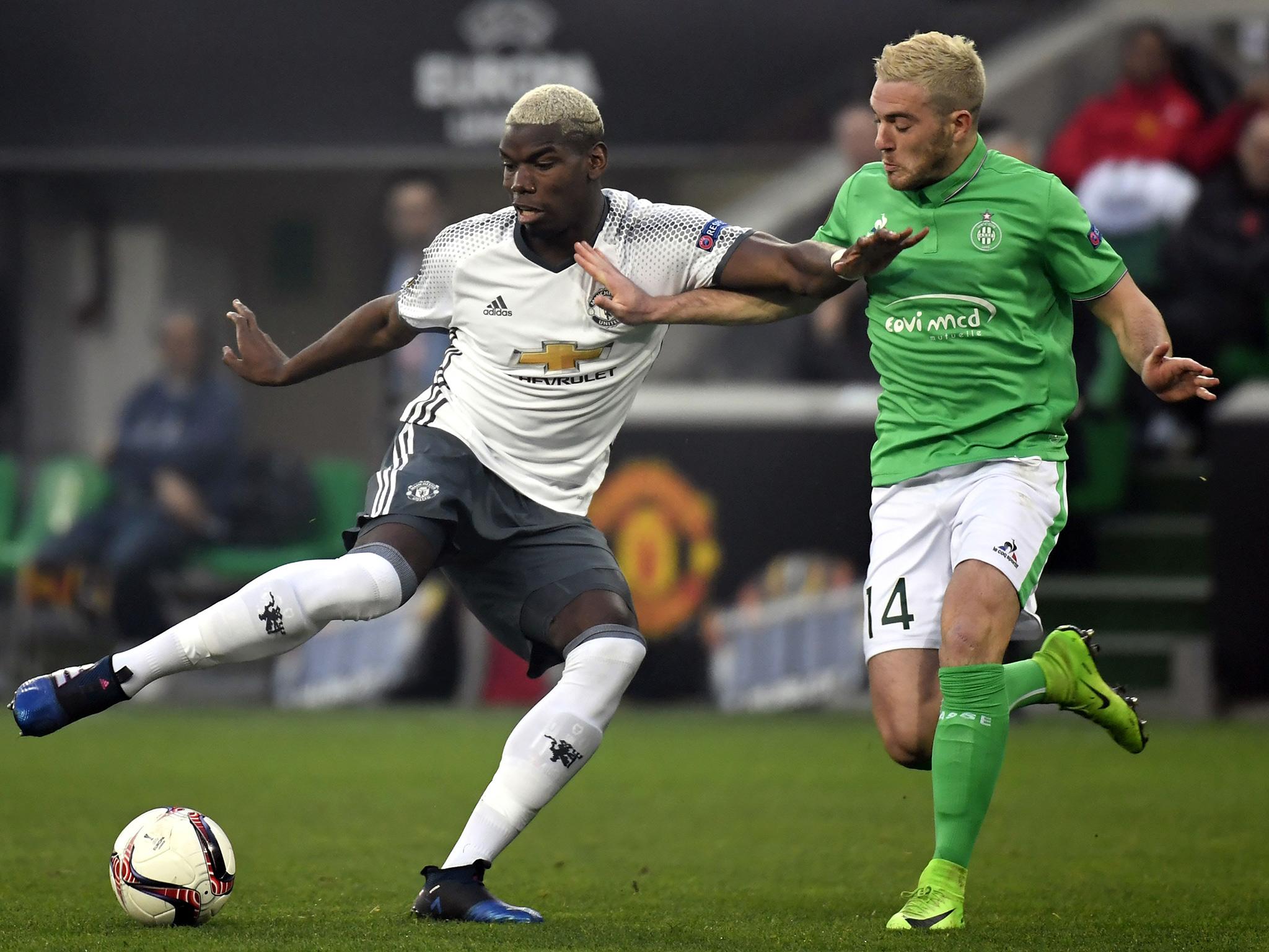 Paul Pogba returned to his home country for the first time in his Manchester United career