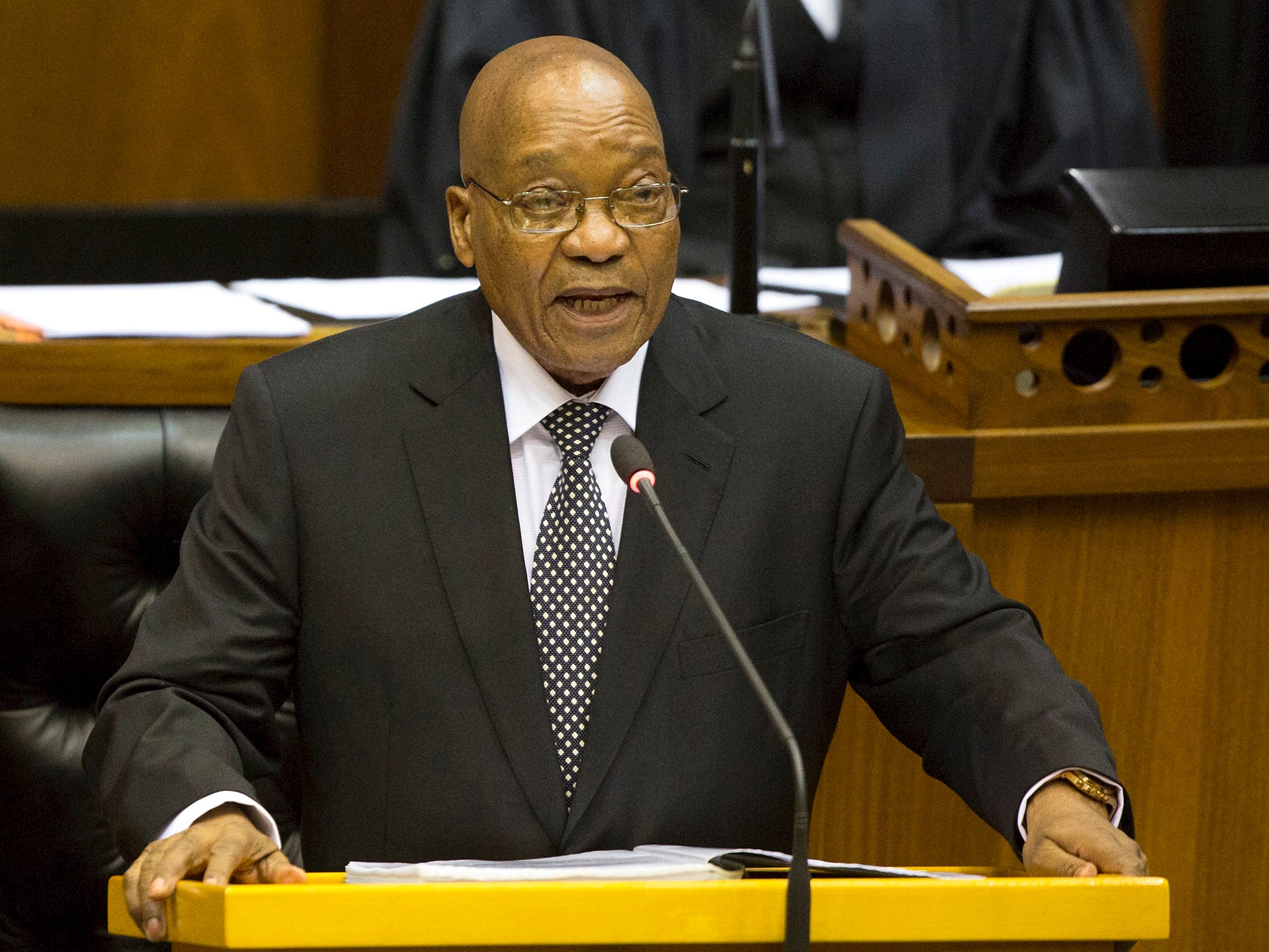 President Zuma sacked his finance minister amid a 20 person reshuffle of his government