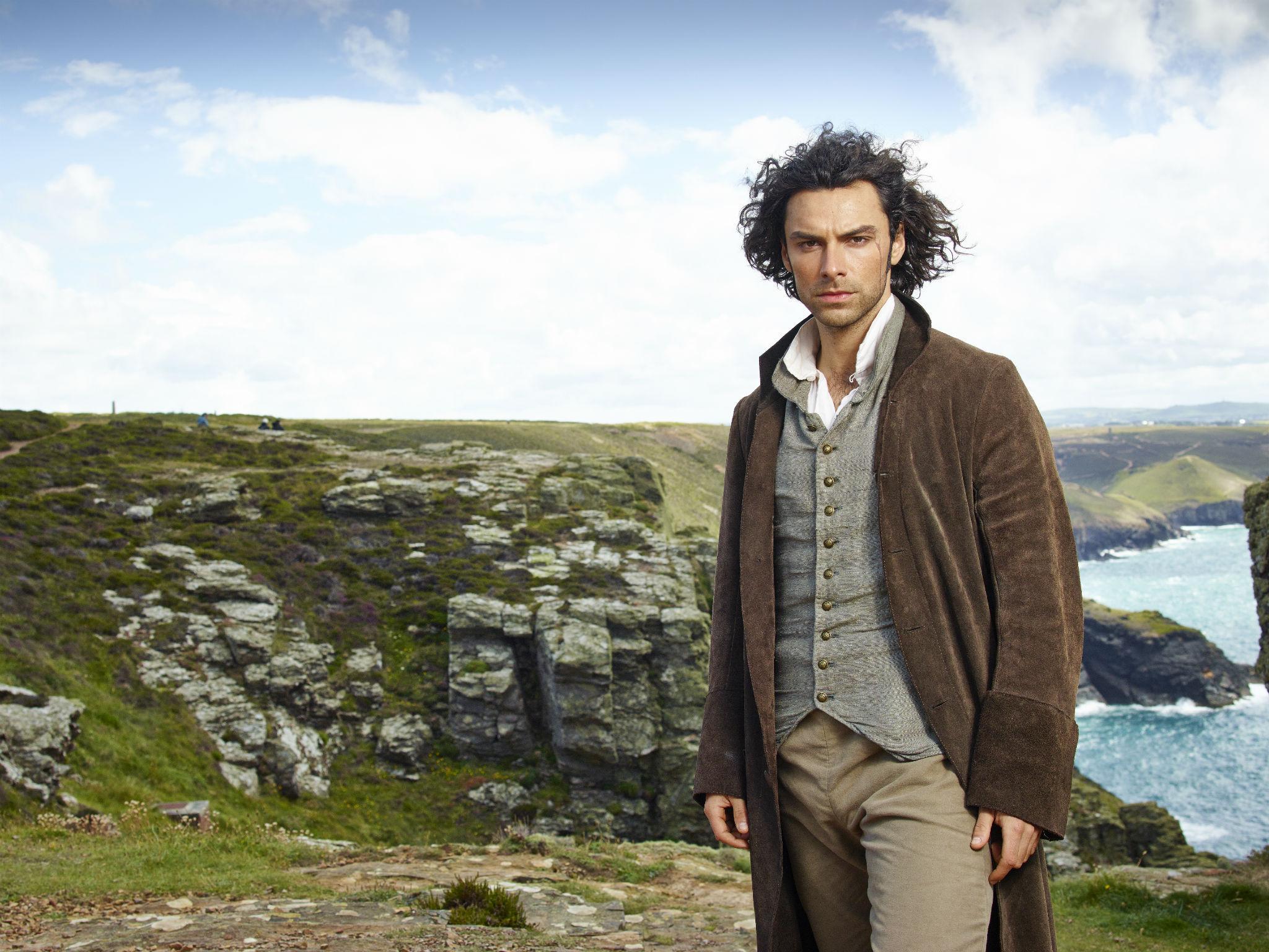 Period dramas like BBC1's 'Poldark' (above) appeal to the US, as does ITV's 'Mr Selfridge'