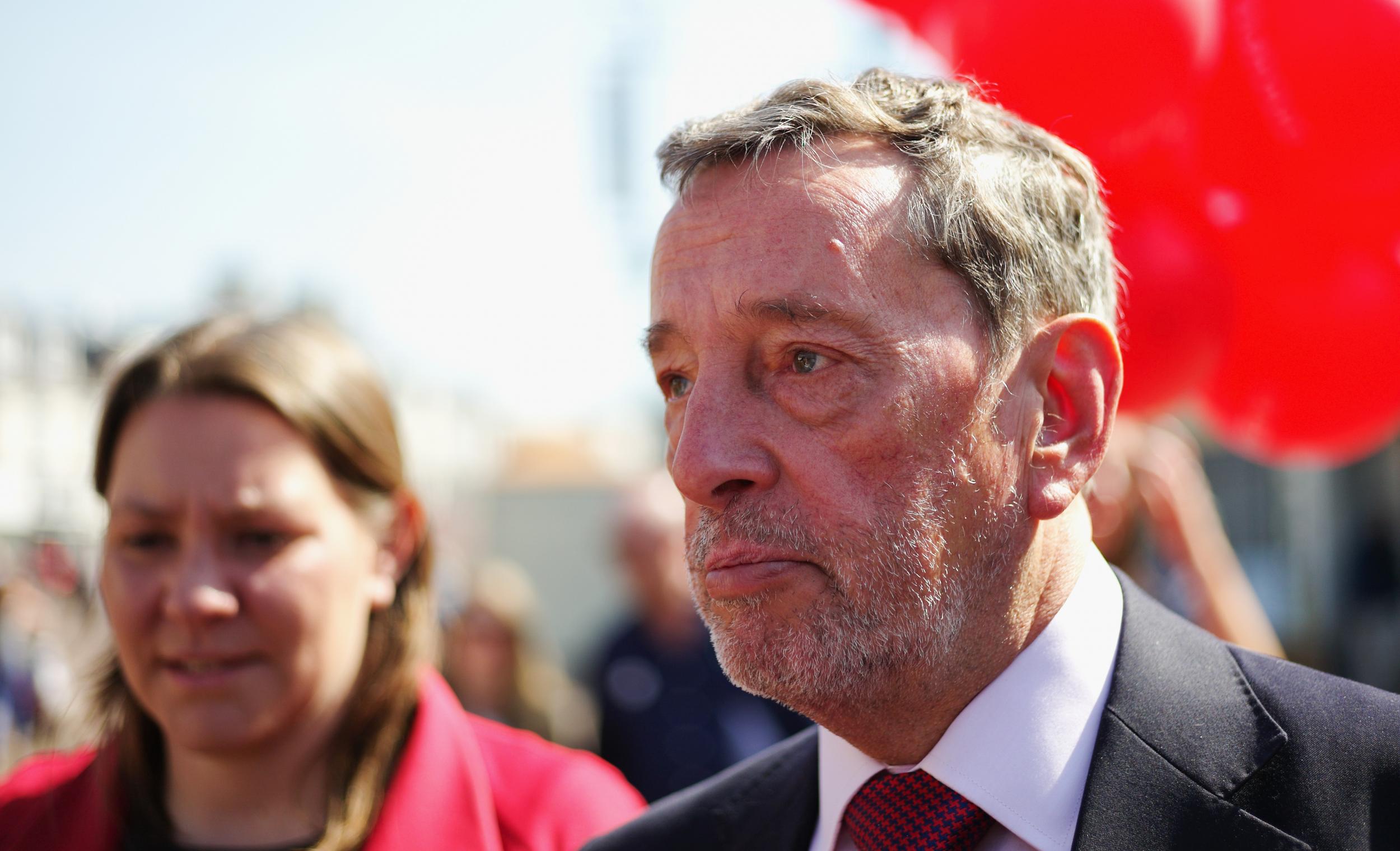 Former home secretary David Blunkett