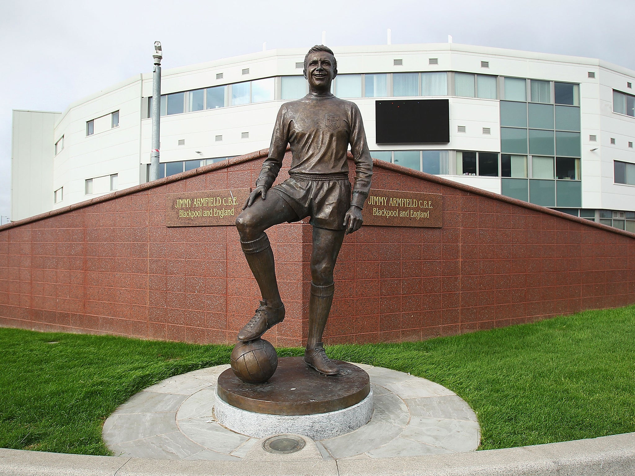 &#13;
The stand in question was named after Jimmy Armfield, one of the club's greatest players &#13;