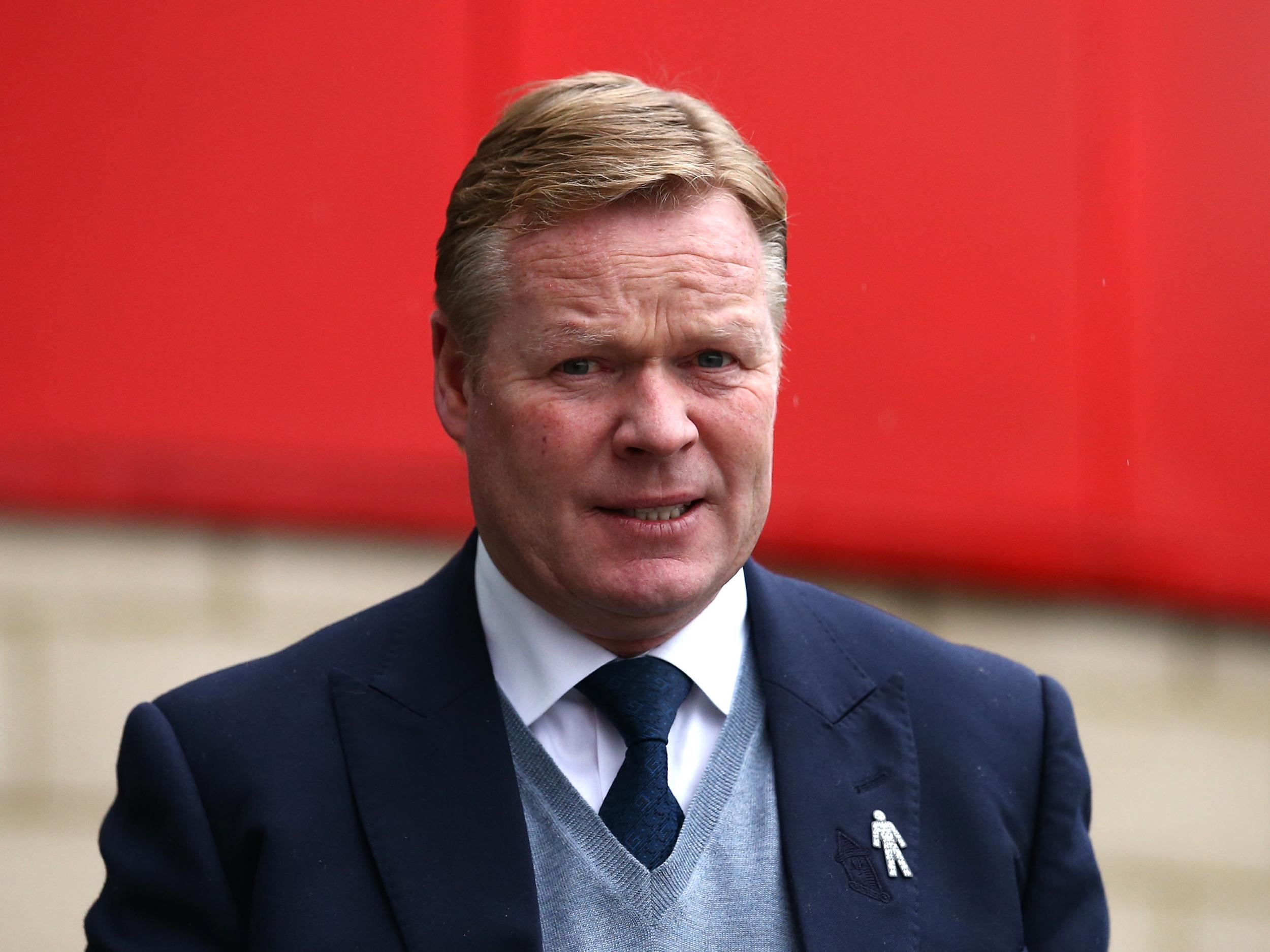 Koeman praised the positive attitude of the player