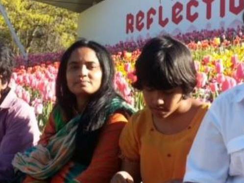 Sumaya Haque (r) and her mother Dr Nasrin Haque face deportation because Sumaya's autism was deemed a burden on Australian taxpayers